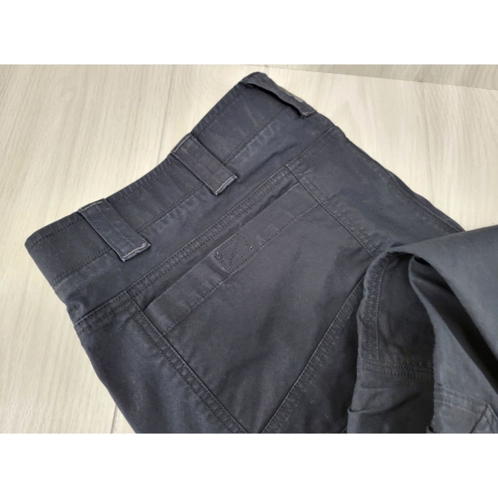 Vintage Alaskan Hardgear Duluth Trading Mens Standard Fit Cordura Cargo Pants BLK 46x30 Size US 30 / EU 46 - 6 Thumbnail