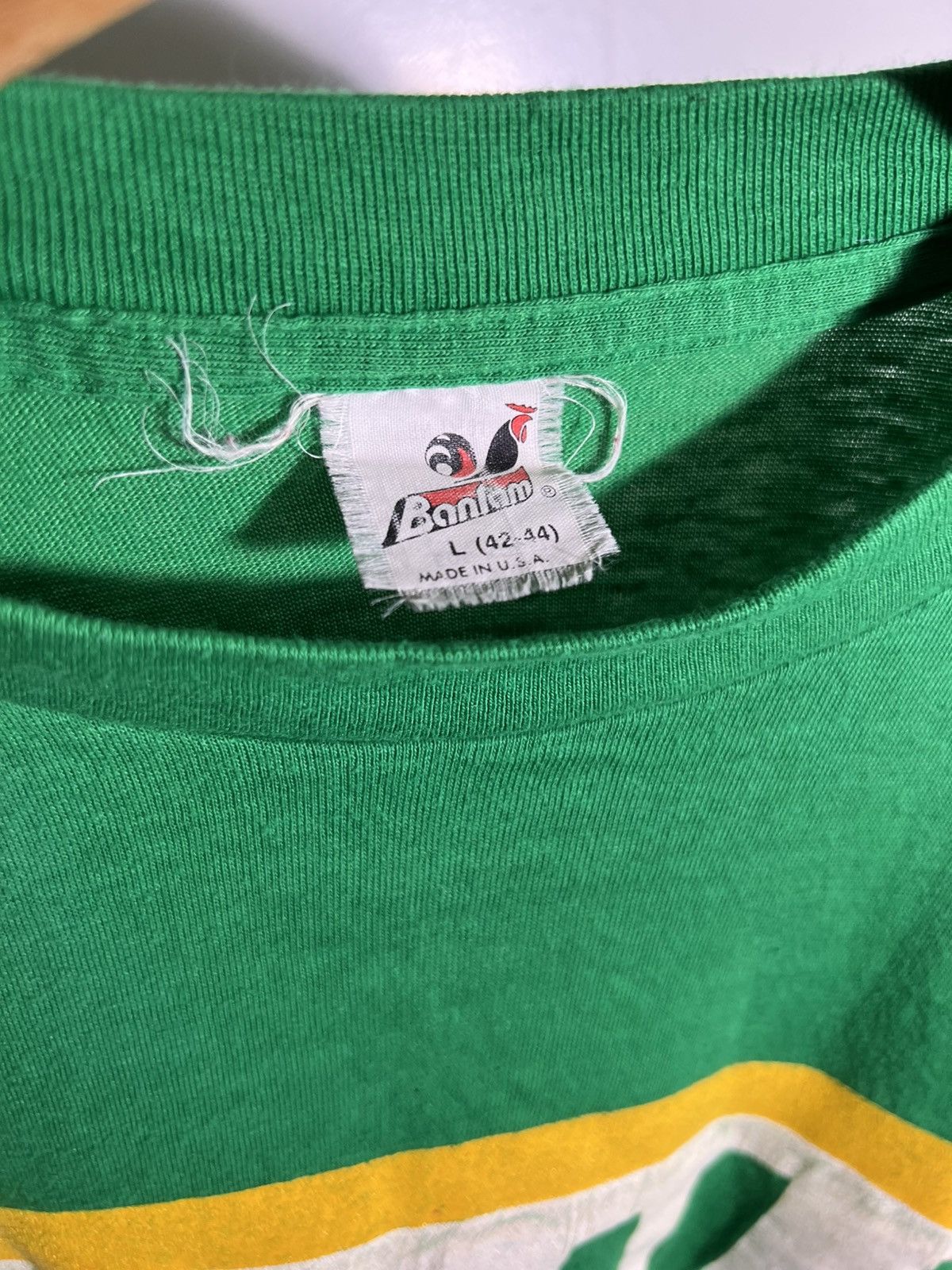 Vintage 70’s 80’s VTG Vintage Converse x Jack Sikma 43 Retro T Shirt Size US L / EU 52-54 / 3 - 9 Thumbnail