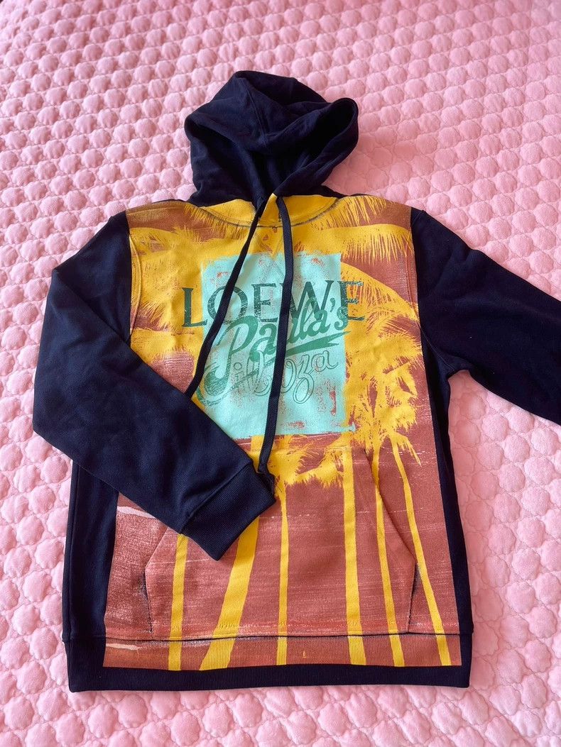Loewe LOEWE Paula's Graffiti Print Hoodie Size US XS / EU 42 / 0 - 1 Thumbnail