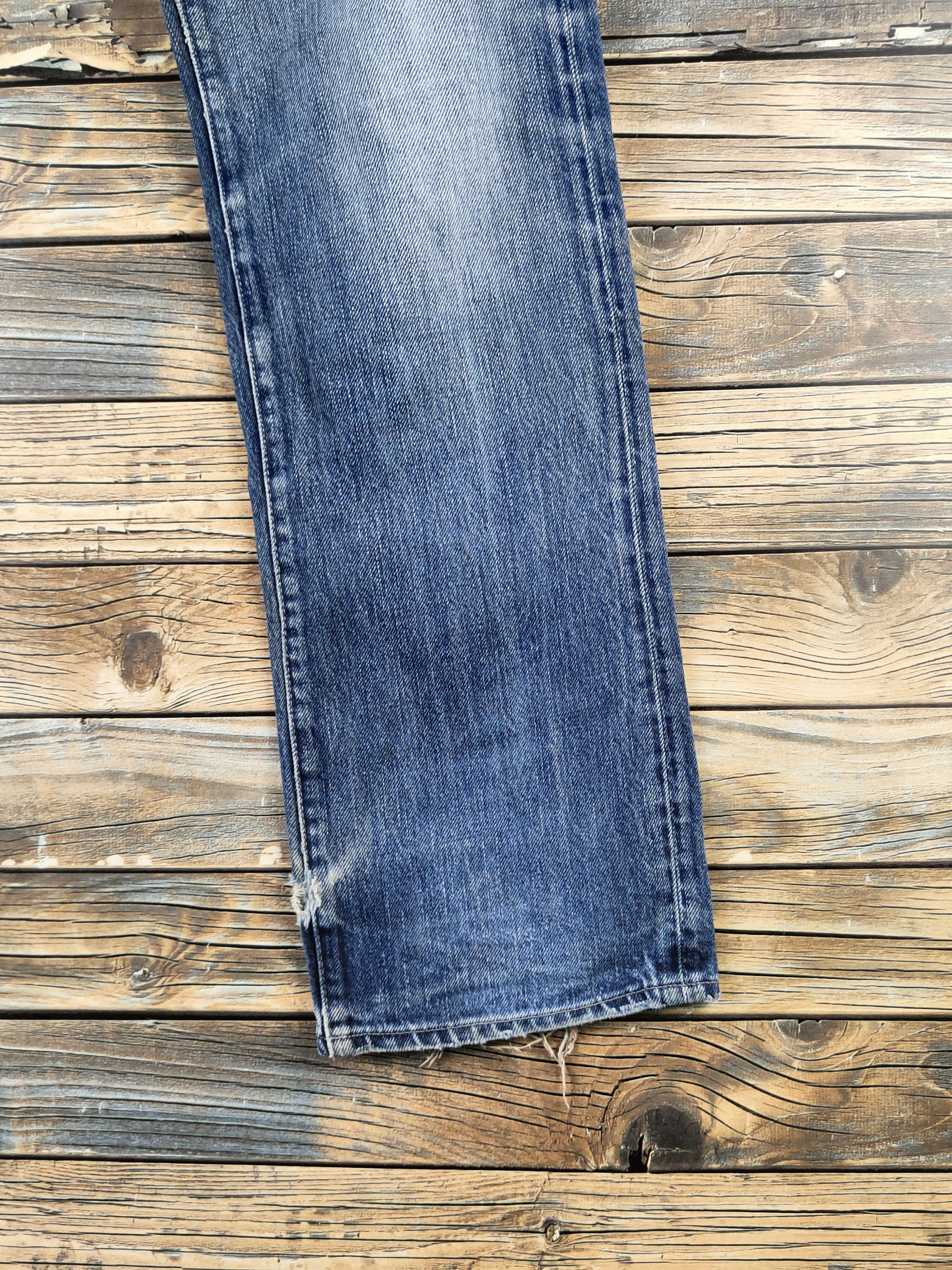 G-Star DL G-star Raw Blue Distressed Ripped Jeans #46-961 Size US 28 / EU 44 - 6 Thumbnail