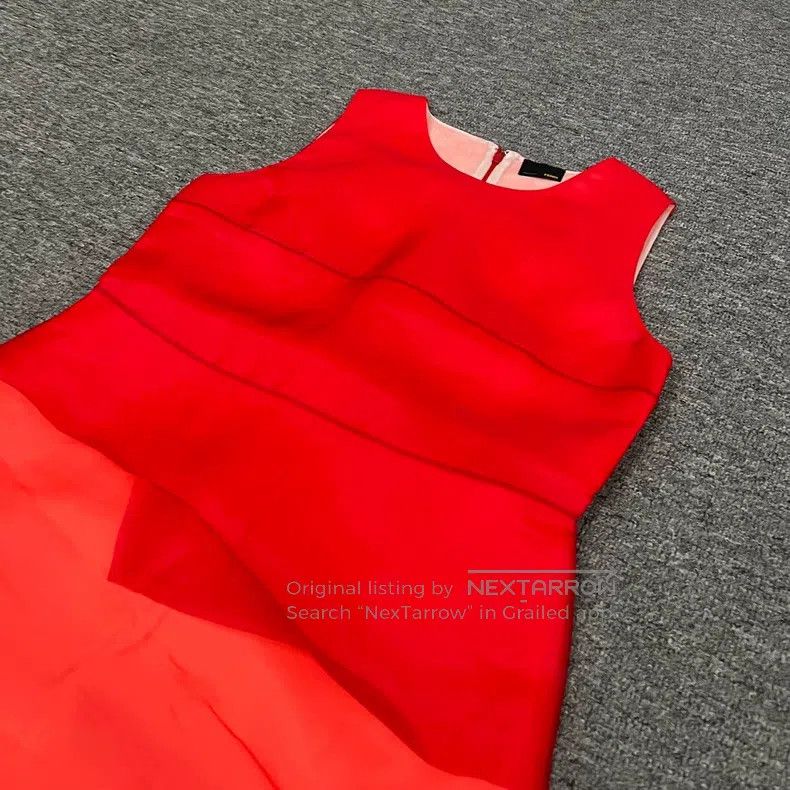 Fendi Fendi Gradient Color Cake Dress, Sleeveless Dress Size S / US 4 / IT 40 - 2 Thumbnail