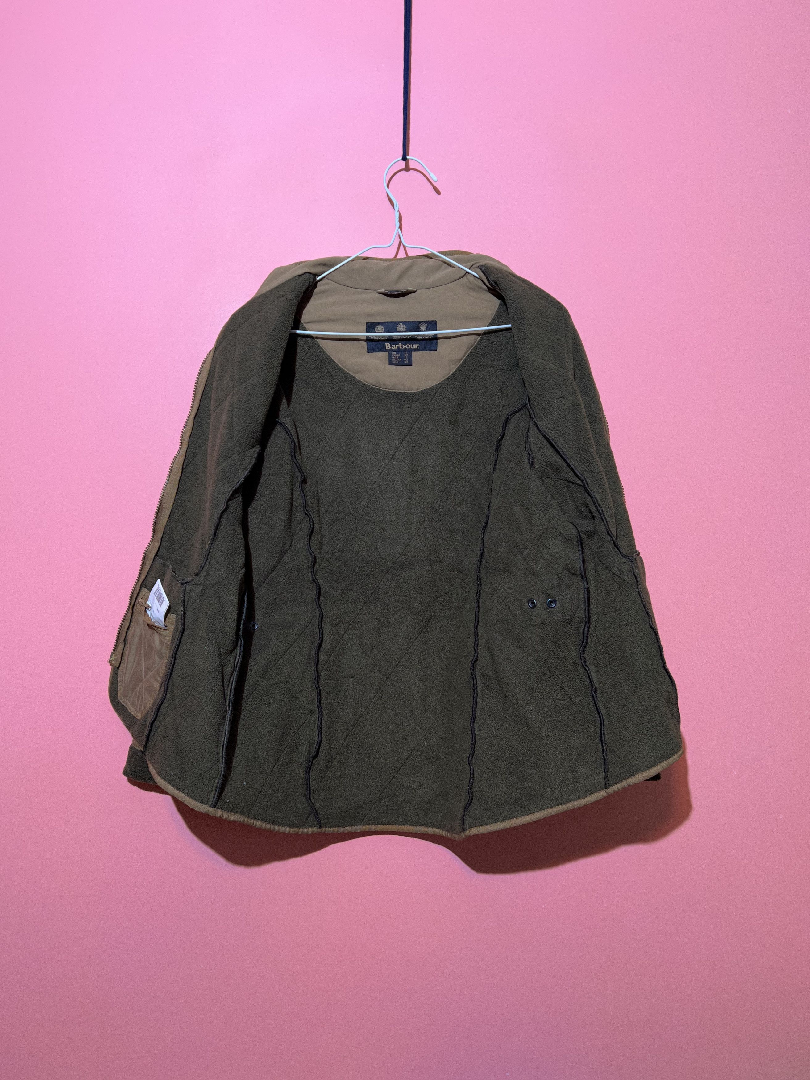 Barbour Barbour beige L892 quilted jacket women’s coat winter Size L / US 10 / IT 46 - 3 Thumbnail