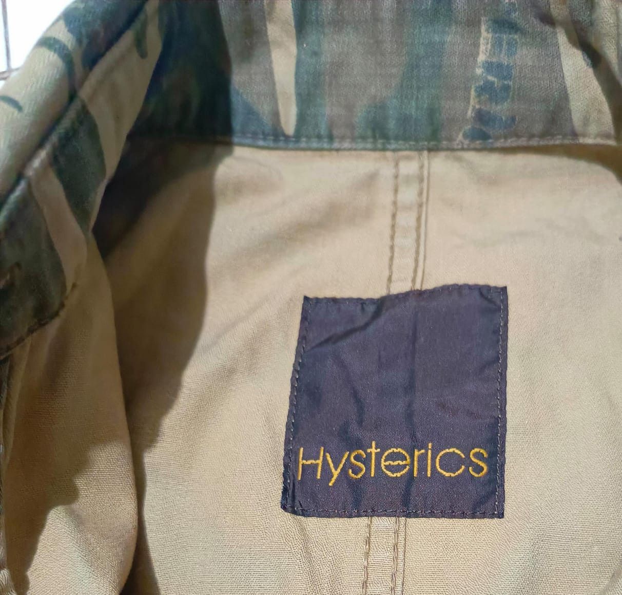 Hysteric Glamour × Japanese Brand × Le Grande Bleu (L.G.B.) Hysteric Glamour Thick Cargo Shirt Camo Size ONE SIZE - 2 Thumbnail