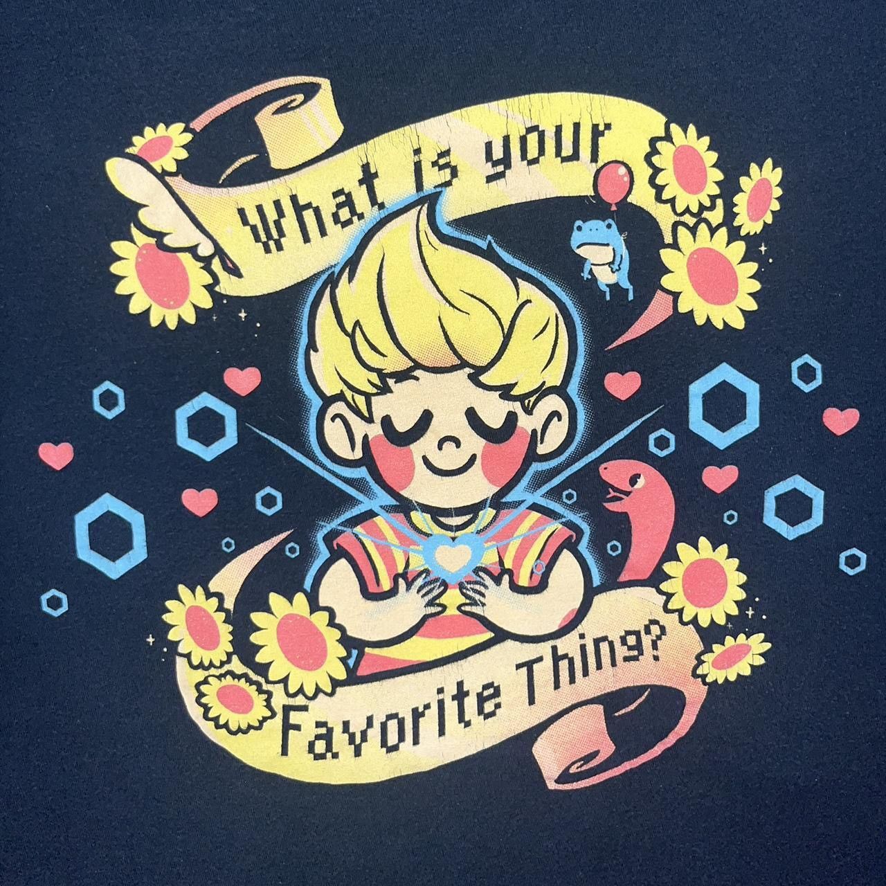 Nintendo 2007 Lucas Mother 3 Earthbound Gameboy Advance Gaming Tee Size US M / EU 48-50 / 2 - 3 Thumbnail