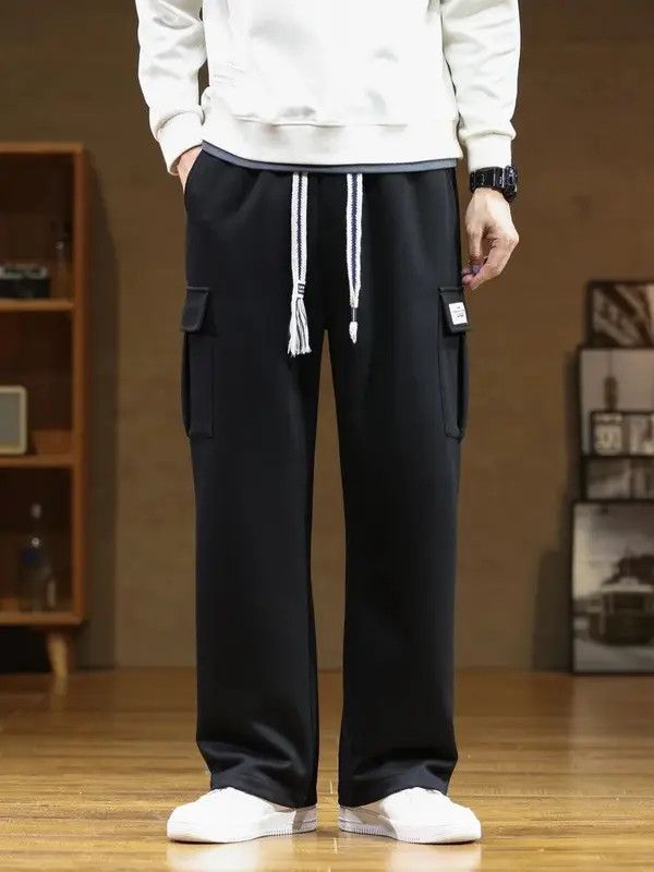 Japanese Brand Momoko x Maiko Black Color Casual Cargo Sweatpant Size US 30 / EU 46 - 1 Thumbnail