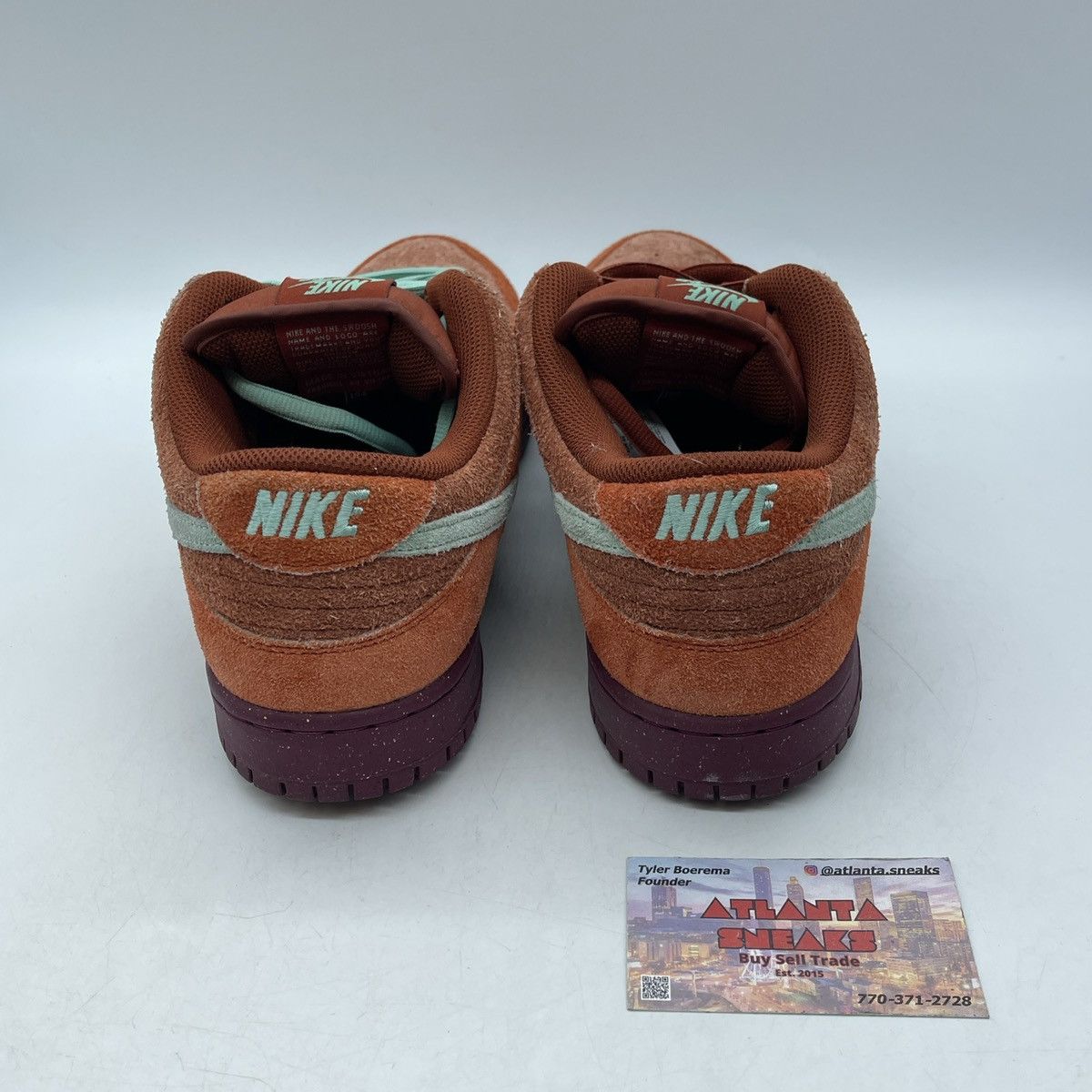 Nike Dunk low mystic red Size US 12 / EU 45 - 3 Thumbnail