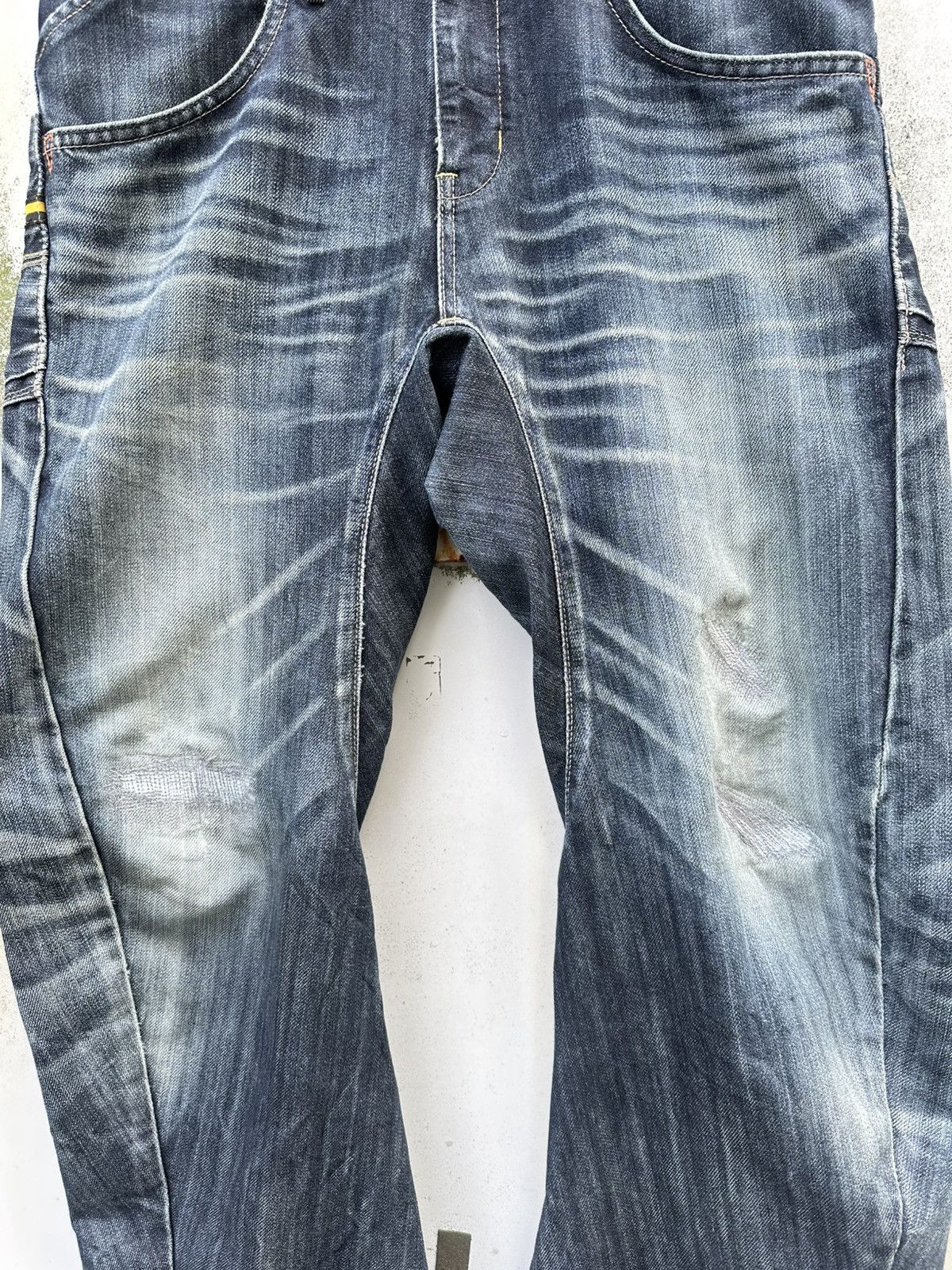 Edwin 👹Vintage Edwin 505 E-Function Baggy Blue Jeans Size US 30 / EU 46 - 8 Thumbnail