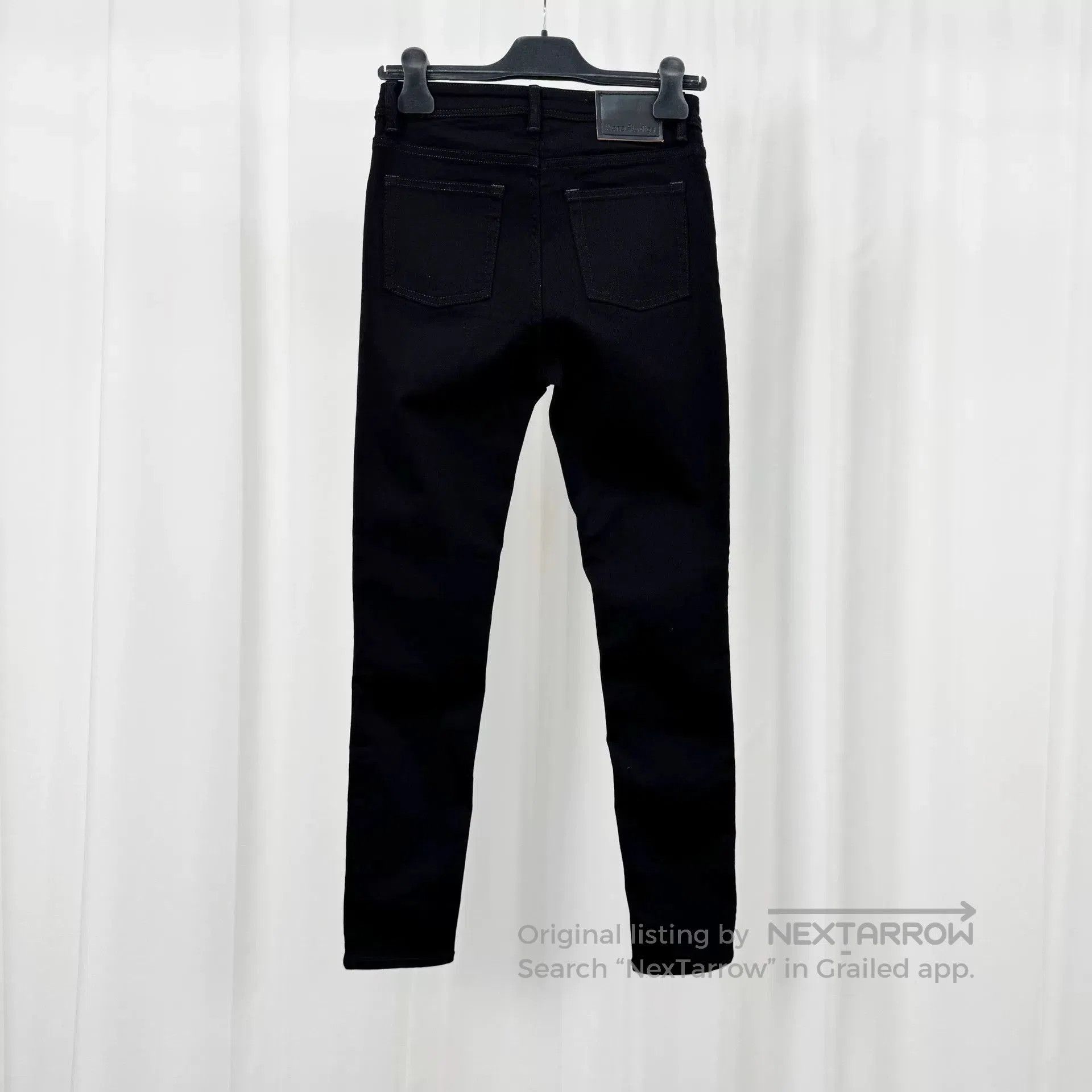 Acne Studios black jeans from Acne Studios in size W28. Size US 28 / EU 44 - 2 Thumbnail