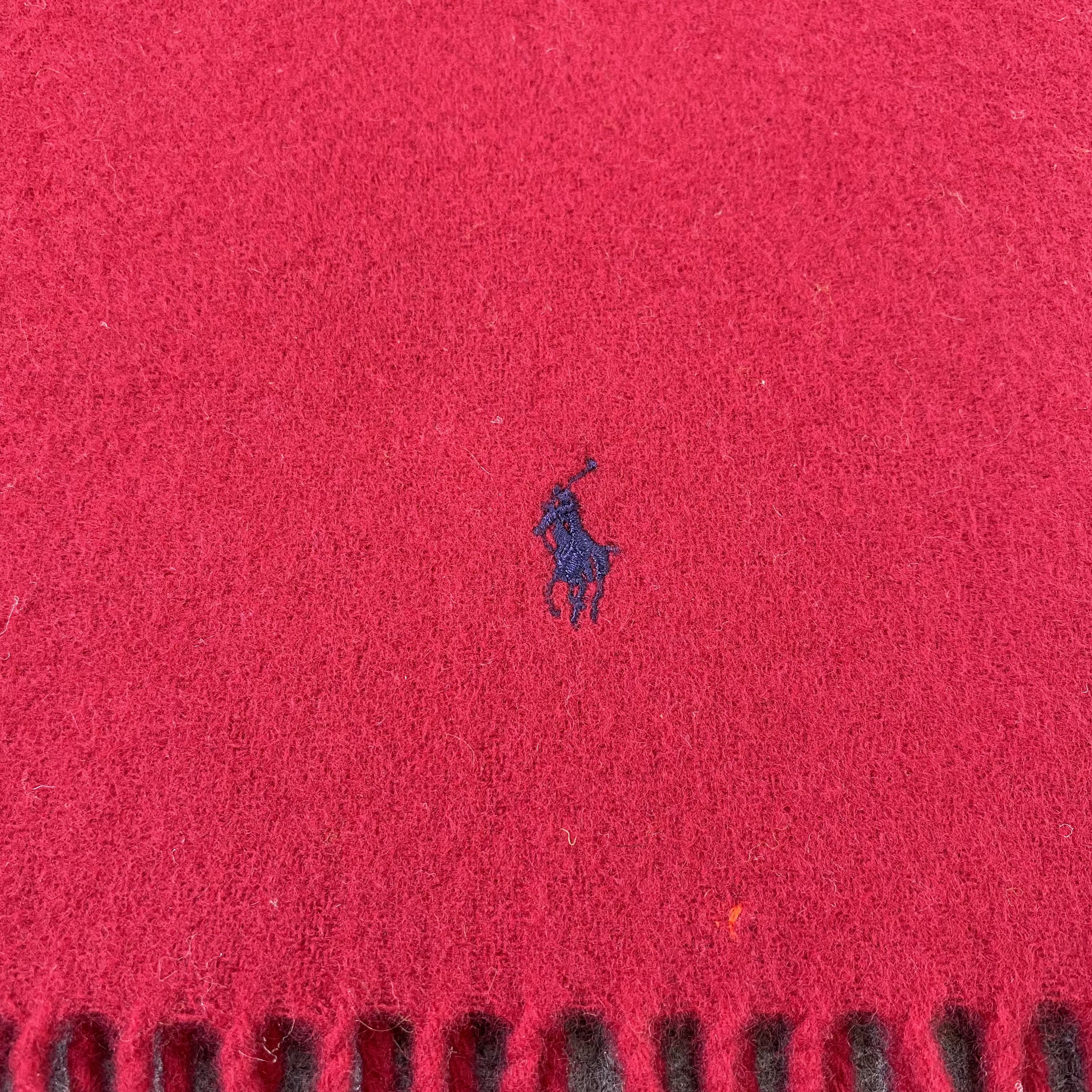 Polo Ralph Lauren × Vintage Polo Ralph Lauren Wool Scarf / Muffler / Neckwear-K034 Size ONE SIZE - 5 Thumbnail