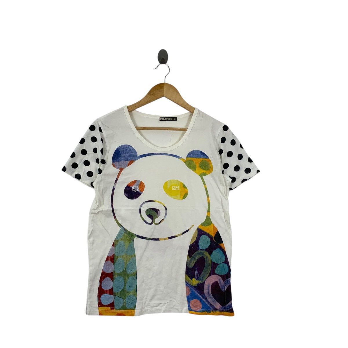 Frapbois FRAPBOIS JAPAN PANDA Bear Polka Dot Shibuya Edition Tee Size S / US 4 / IT 40 - 3 Thumbnail