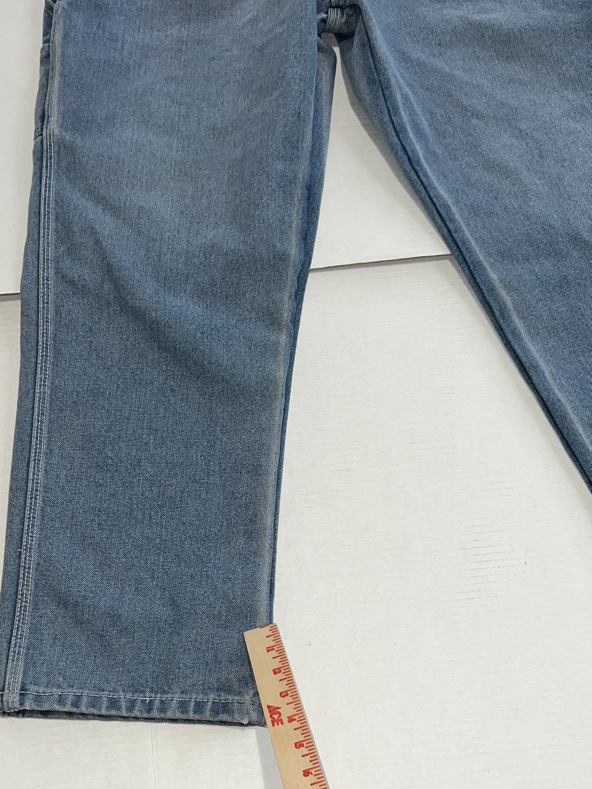 Ben Davis Vintage Ben Davis Baggy Carpenter Jeans Denim Y2k 90s 34x28 Size US 34 / EU 50 - 11 Thumbnail