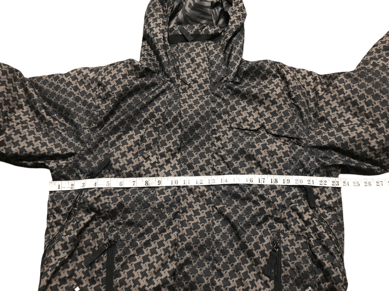 Japanese Brand Sims Snowboard Full Print Skulls Crossbones Ski Jacket Size US M / EU 48-50 / 2 - 20 Thumbnail