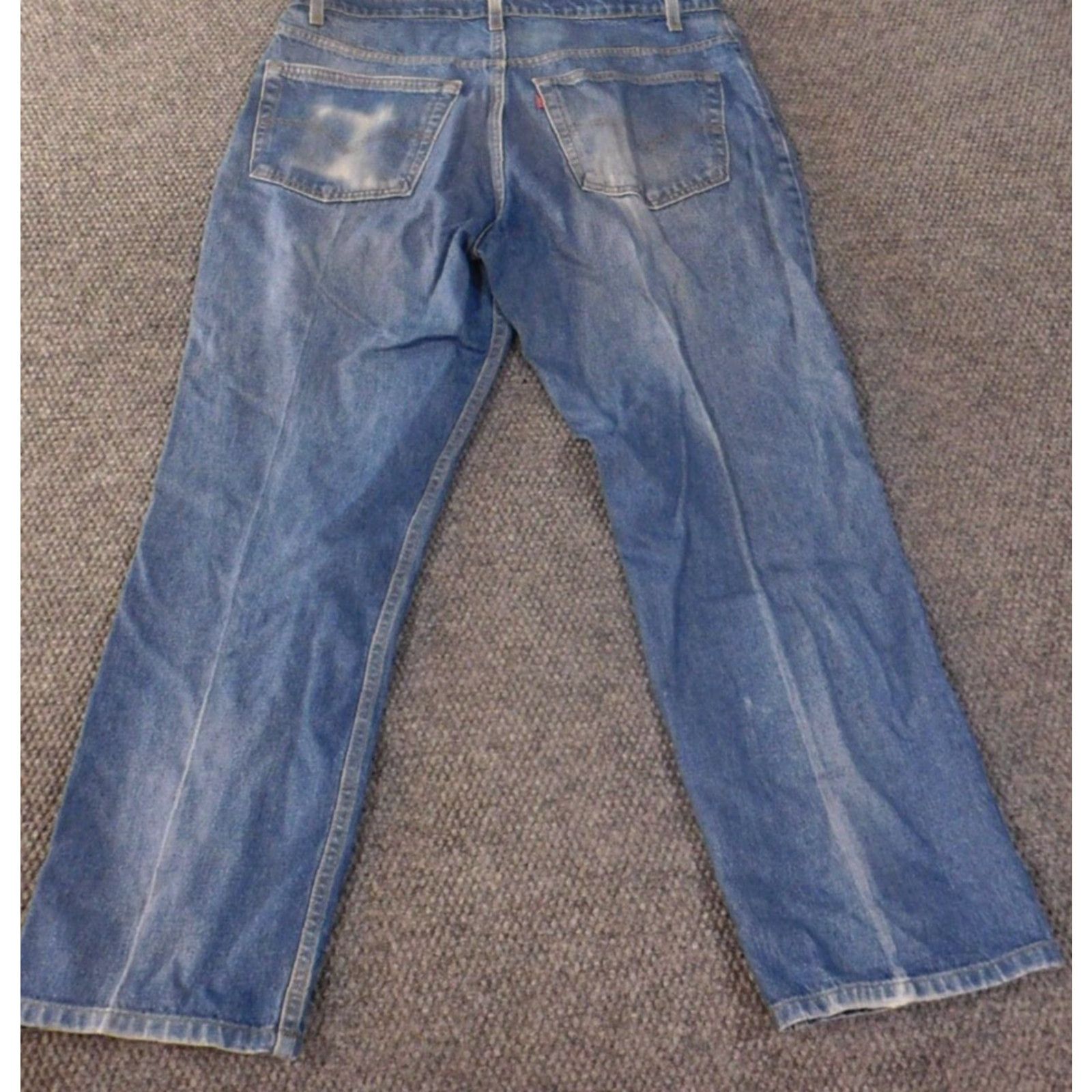 Levi's VINTAGE Levi's 505 Jeans Mens 36x29 Blue Straight Regular Made in USA Red tag Size US 36 / EU 52 - 5 Thumbnail