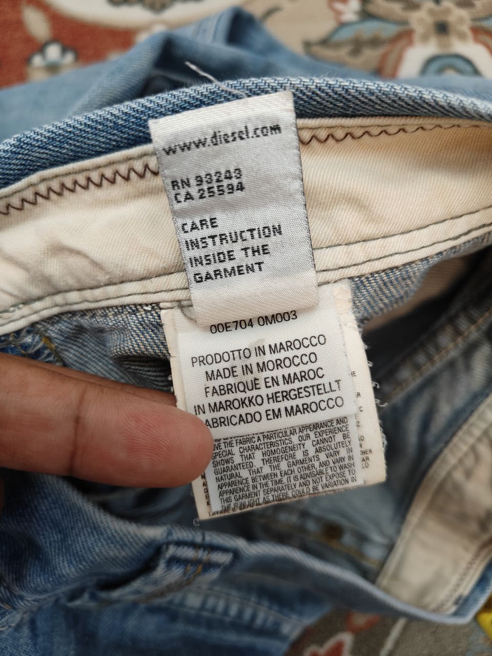 Diesel Diesel Denim Size 29" - 5 Thumbnail