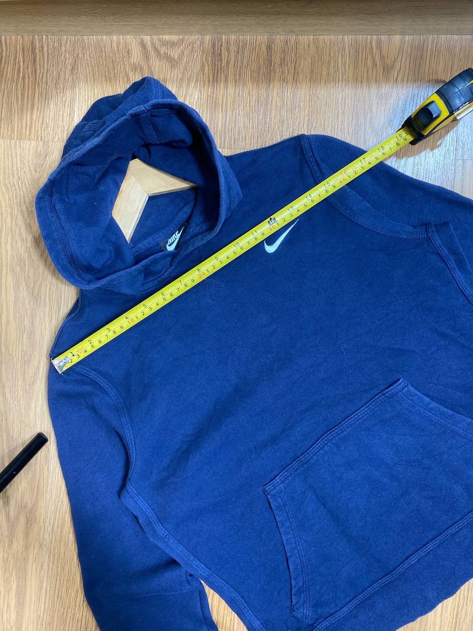 Nike Vintage Nike Embroidered Big Logo Baggy Boxy Zip Hoodie Y2k Size US S / EU 44-46 / 1 - 9 Thumbnail