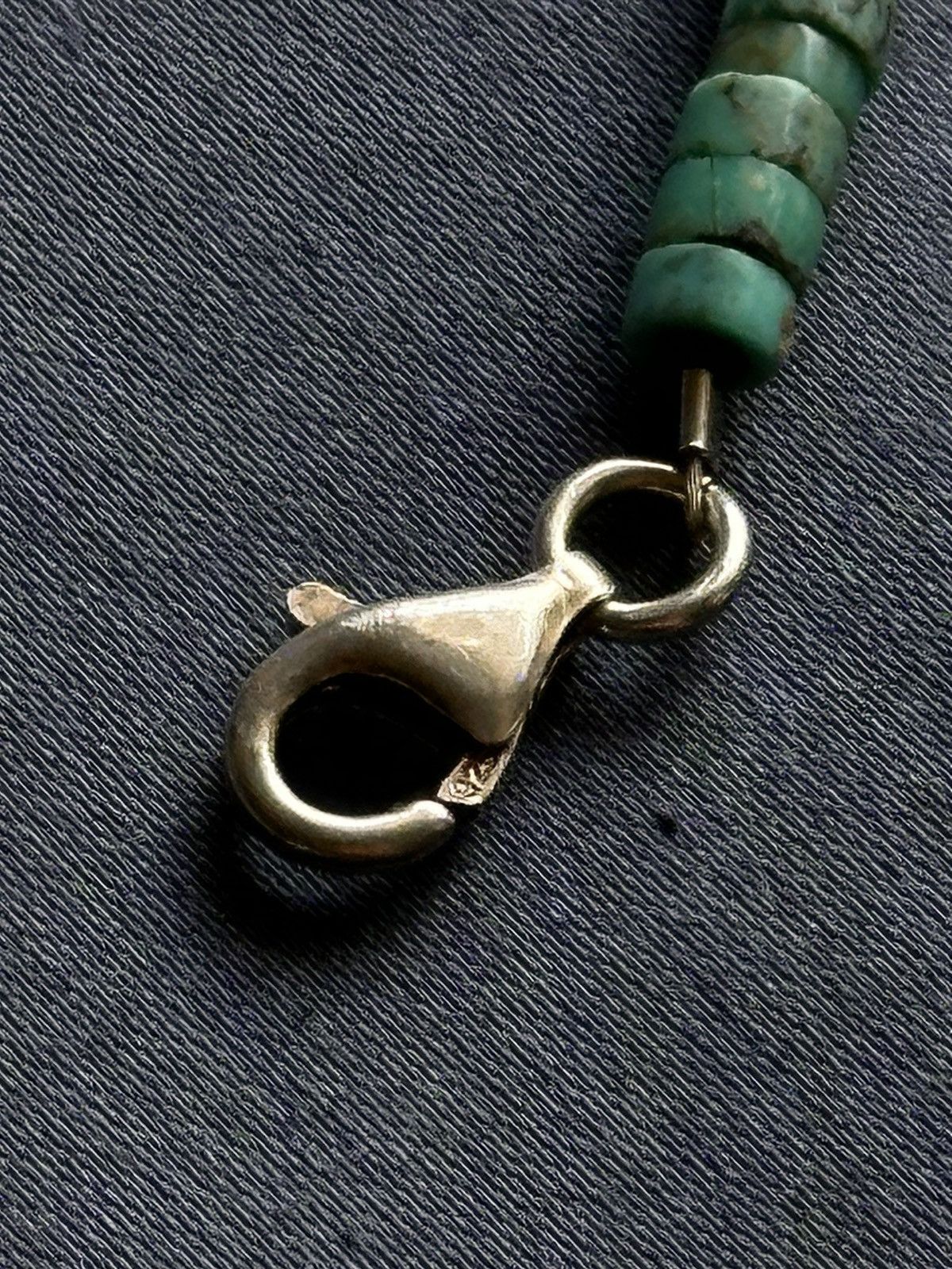 Other vintage Navajo sterling chain w/ hand carved turquoise Size ONE SIZE - 5 Thumbnail