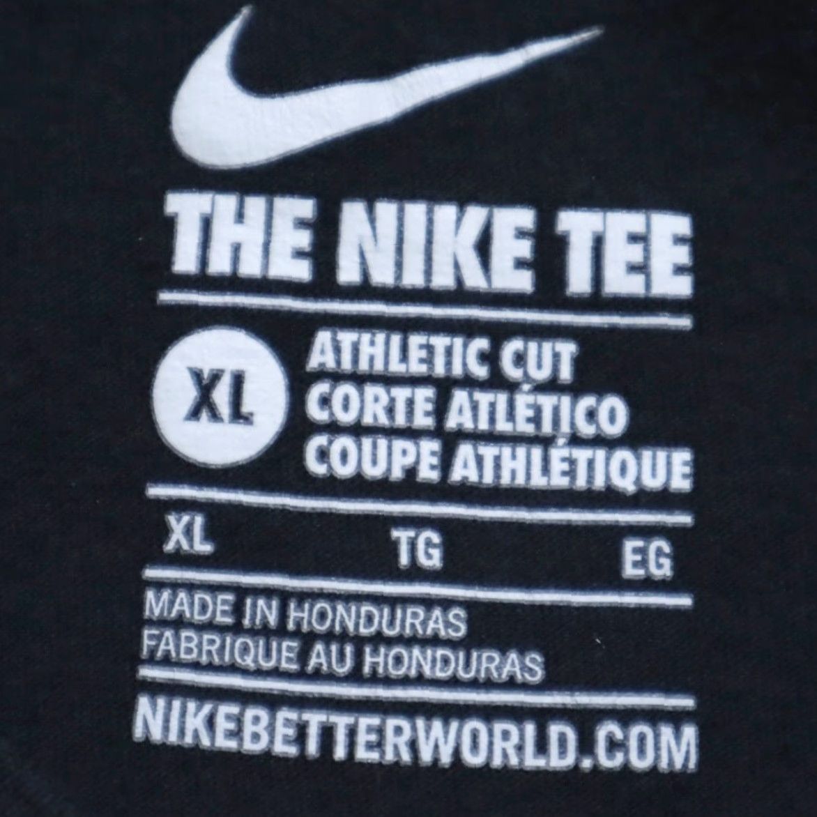 Nike Nike Shirt Men XL Treign Athletic Cut Solid Black Size US XL / EU 56 / 4 - 5 Thumbnail