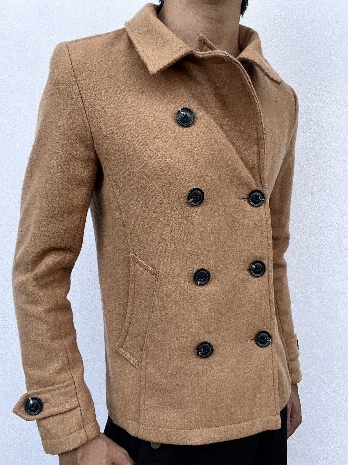 GOSTAR DE FUGA 2000s FUGA Avant-garde Double Breasted Blazer Size 38S - 2 Thumbnail