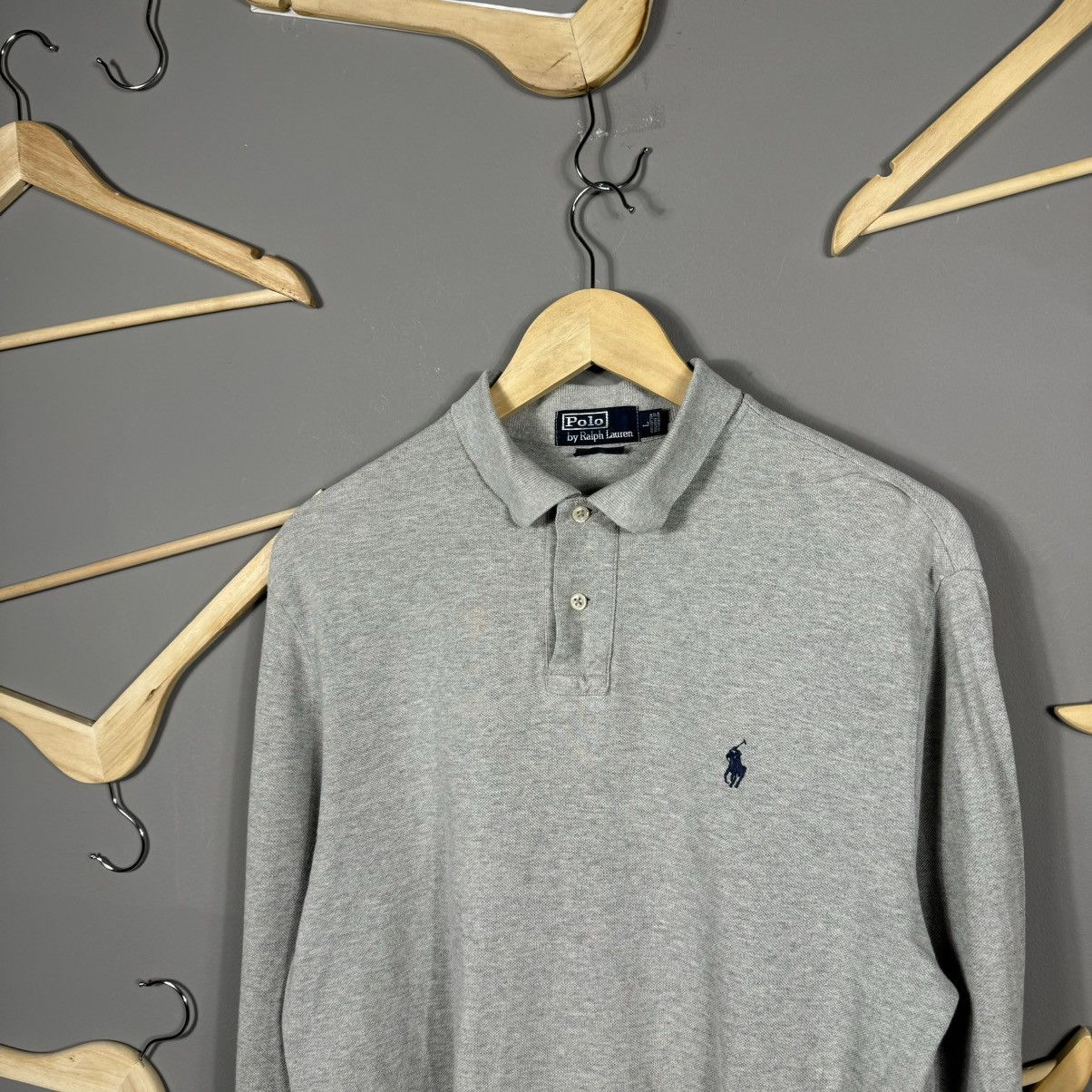Ralph Lauren Vintage Polo Ralph Lauren Chief Keef Long Sleeve Polo Shirt Size US L / EU 52-54 / 3 - 2 Thumbnail