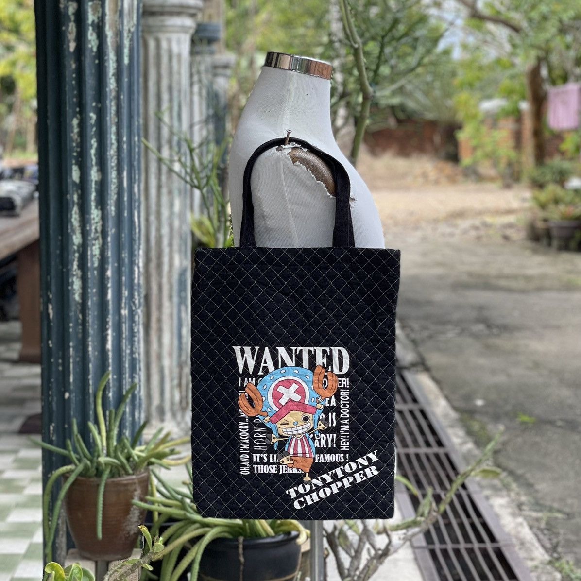 Anime × Cartoon Network × One Piece One Piece Tony Tony Chopper Tote Bag Size ONE SIZE - 1 Thumbnail