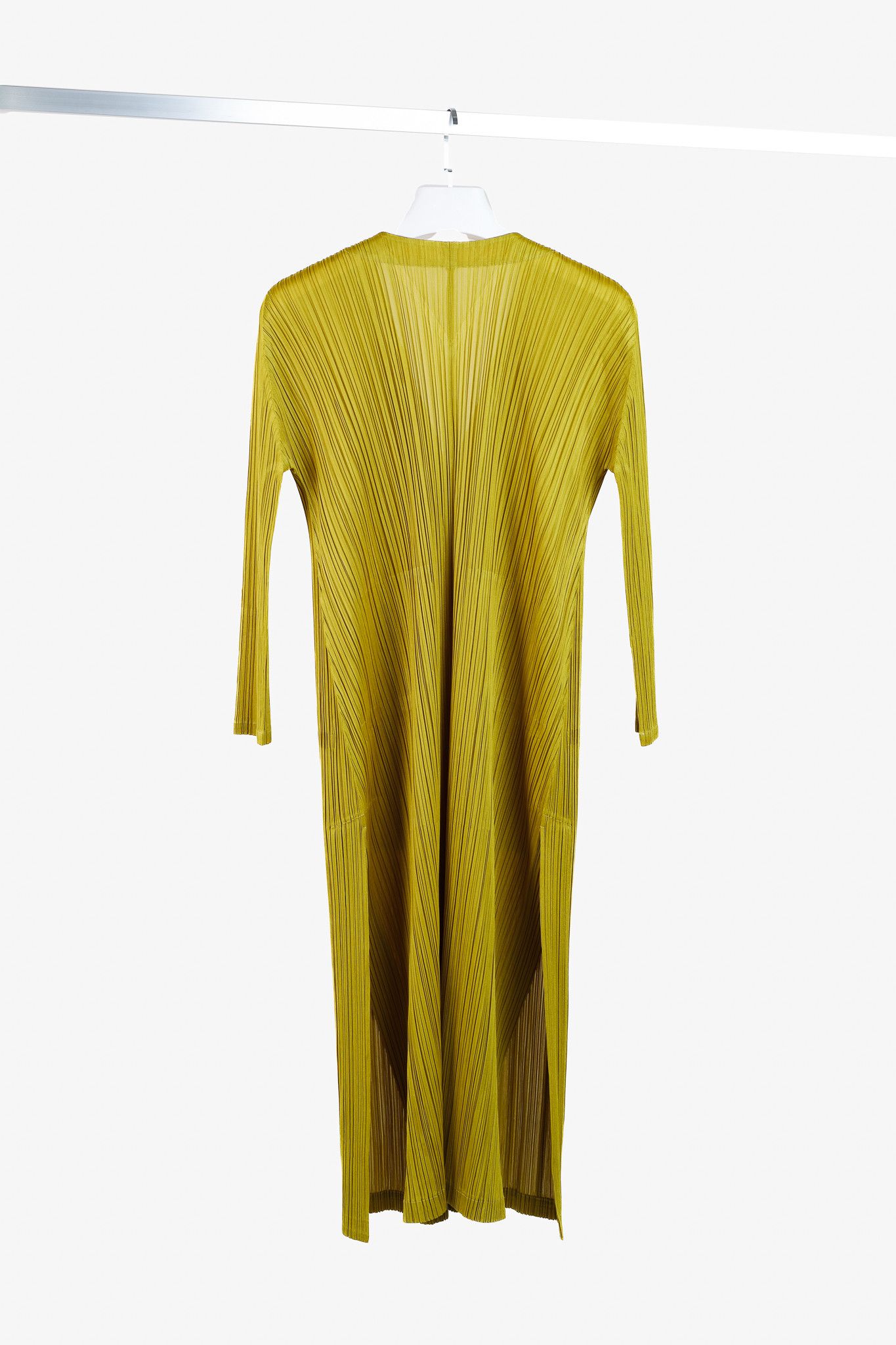 Pleats Please Issey Miyake Issey Miyake Pleats Please Pleated Long Buttoned Cardigan Size L / US 10 / IT 46 - 2 Thumbnail
