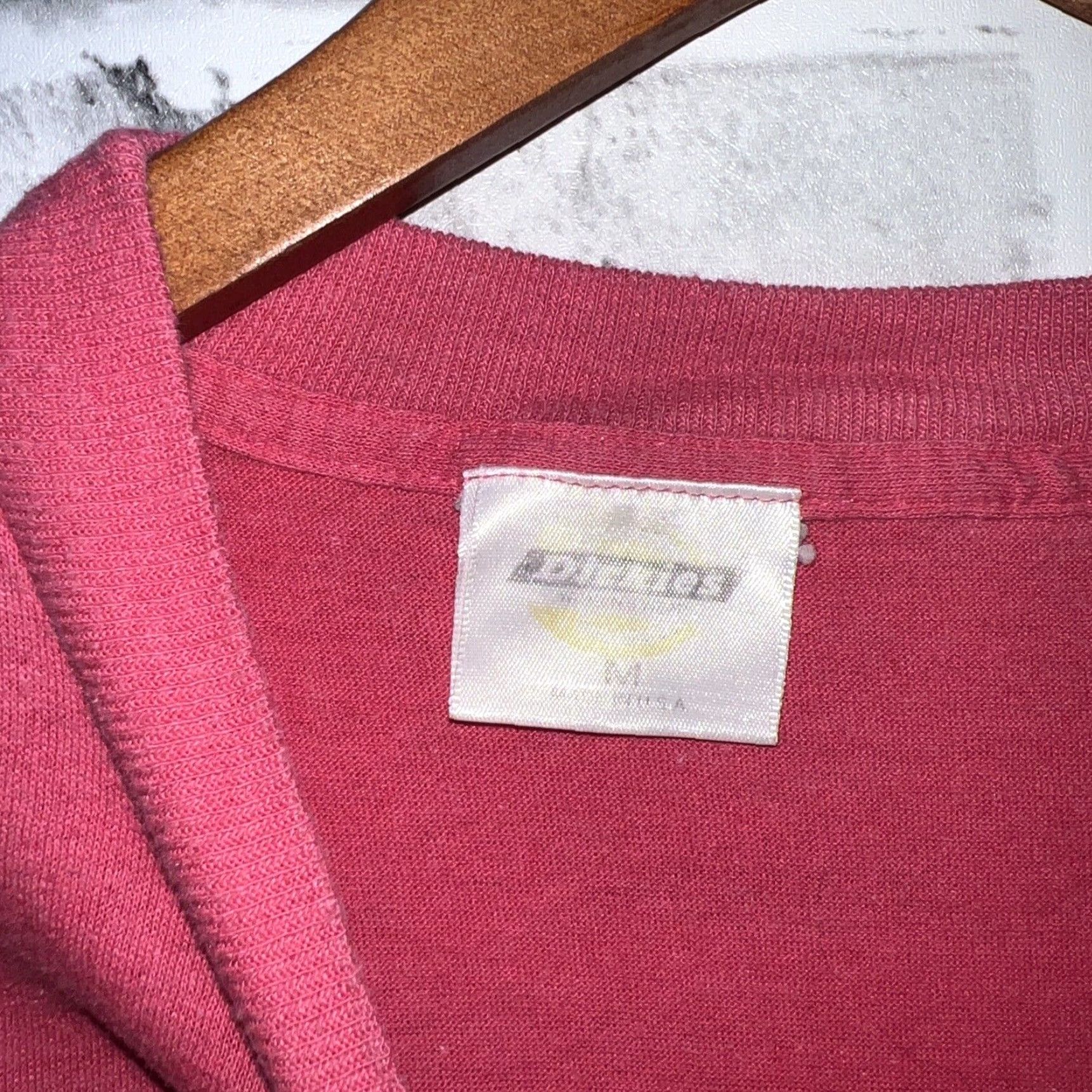 Dickies VINTAGE Dickies Pink Pocket T-Shirt Unisex Adults M USA Size M Pink Stitch Shirt Mens Womens Size US M / EU 48-50 / 2 - 3 Thumbnail