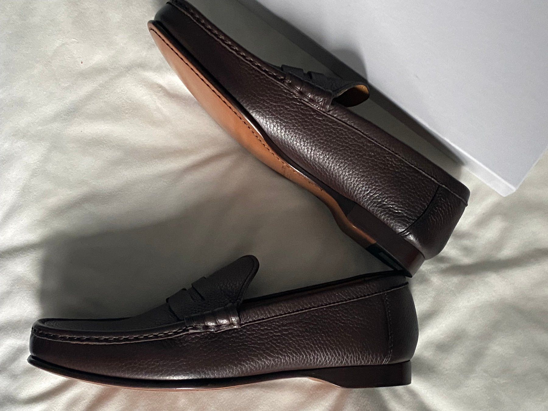 Ralph Lauren Purple Label RL Purple Label "Chalmers" Pebble Grain Loafers - New Size US 9 / EU 42 - 4 Thumbnail
