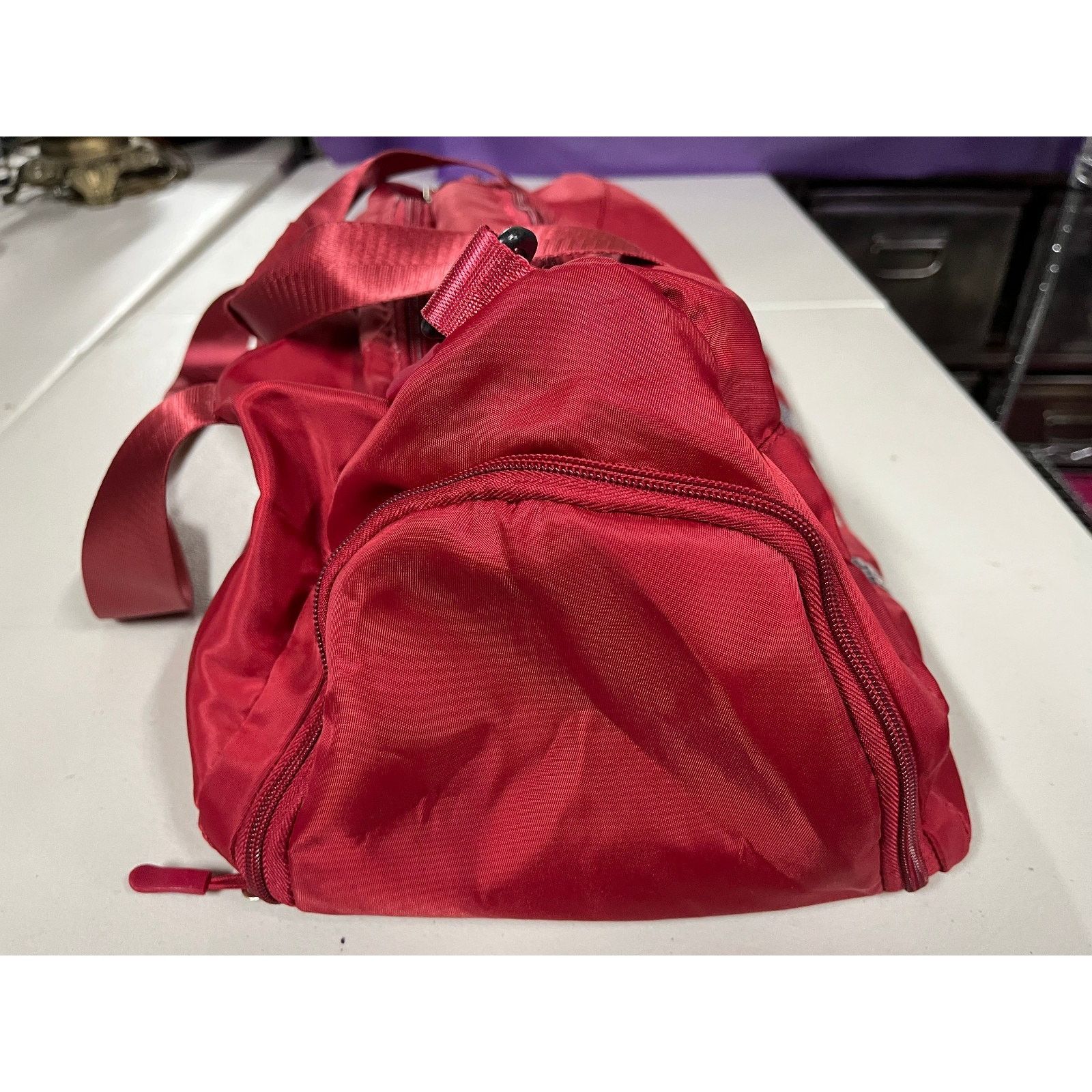 Victoria's Secret Victoria’s Secret PINK Sequin Duffel Gym Bag Waterproof Size ONE SIZE - 4 Thumbnail