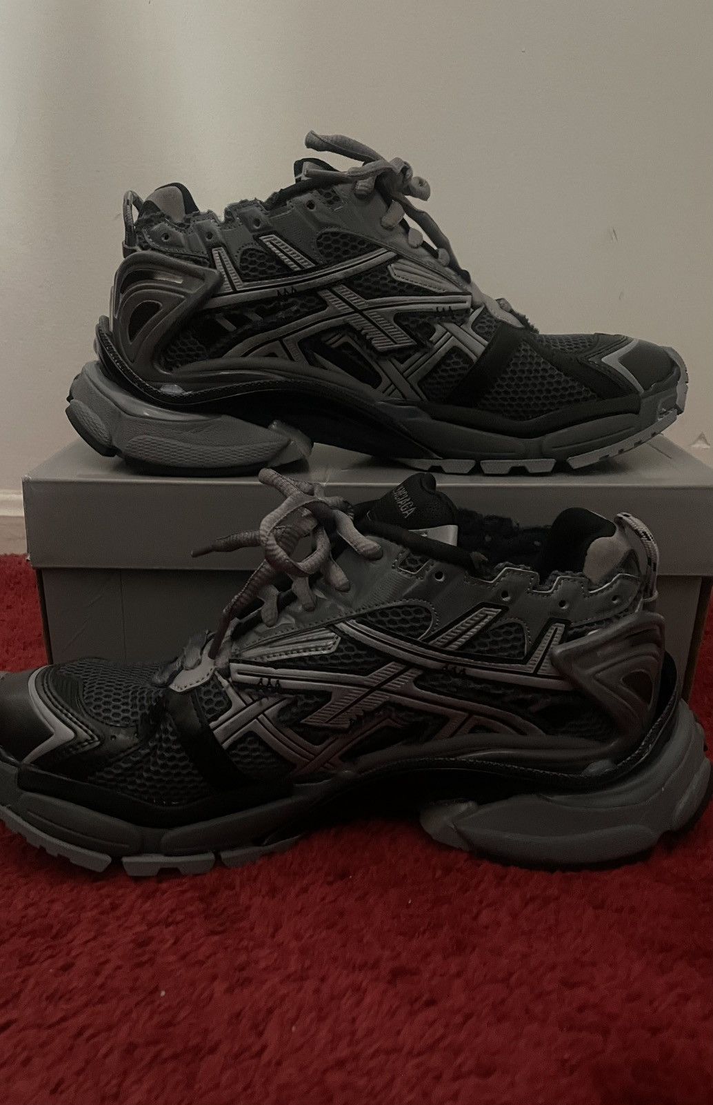 Balenciaga Runner Grey/Black/Silver