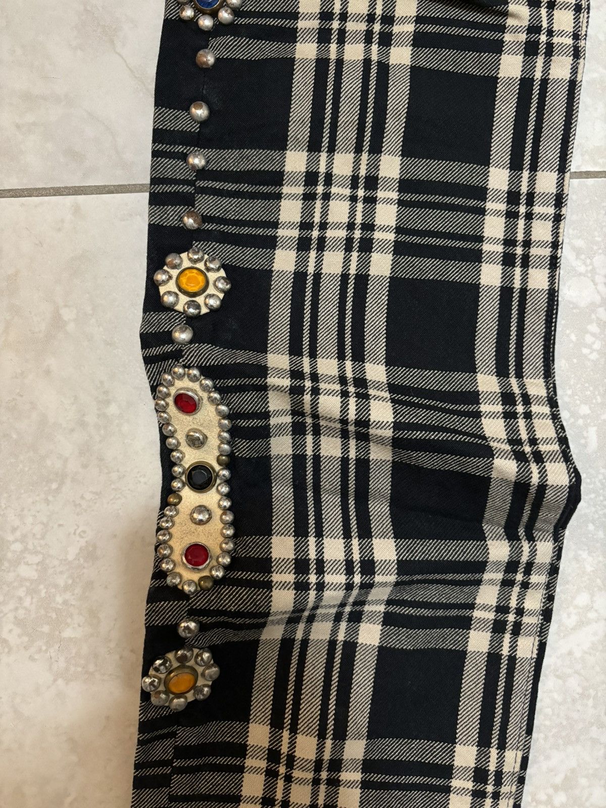 Kapital Rare FW14 1st release Kapital Kountry gemstone studded pants Size US 30 / EU 46 - 16 Thumbnail