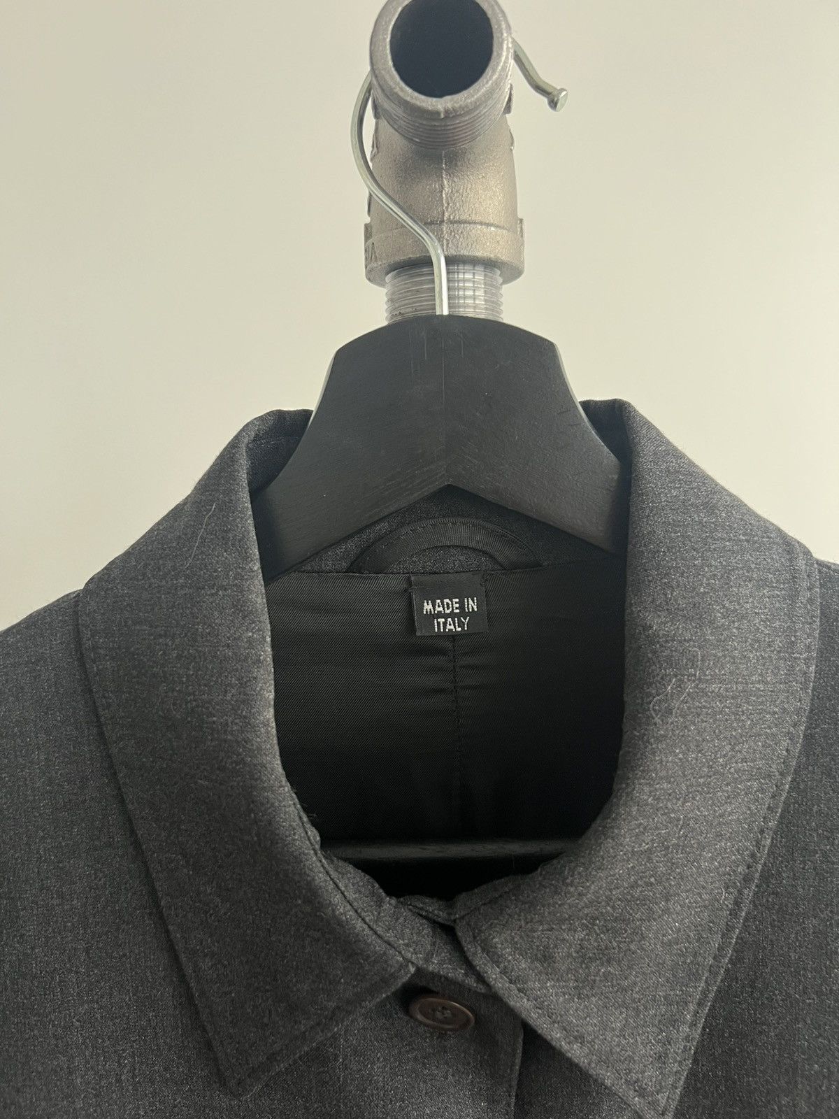 Helmut Lang AW97 Wool Shirt-Jacket Size M / US 6-8 / IT 42-44 - 4 Thumbnail
