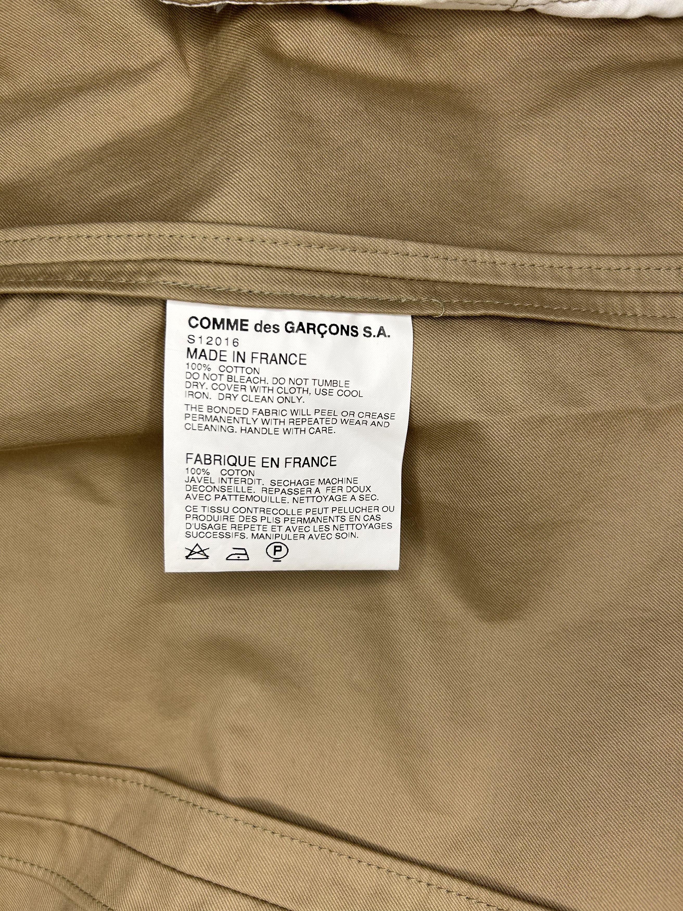 Comme des Garcons Comme des Garçons Shirt Big Zip Blazer (1336) Size US S / EU 44-46 / 1 - 9 Thumbnail