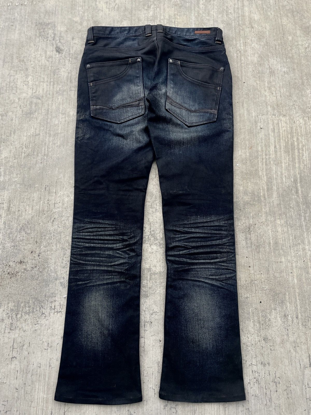 Japanese Brand 💥RARE💥2000s JAPANESE BRAND NICOLE CLUB FOR MEN COATED FLARE Size US 31 - 8 Thumbnail