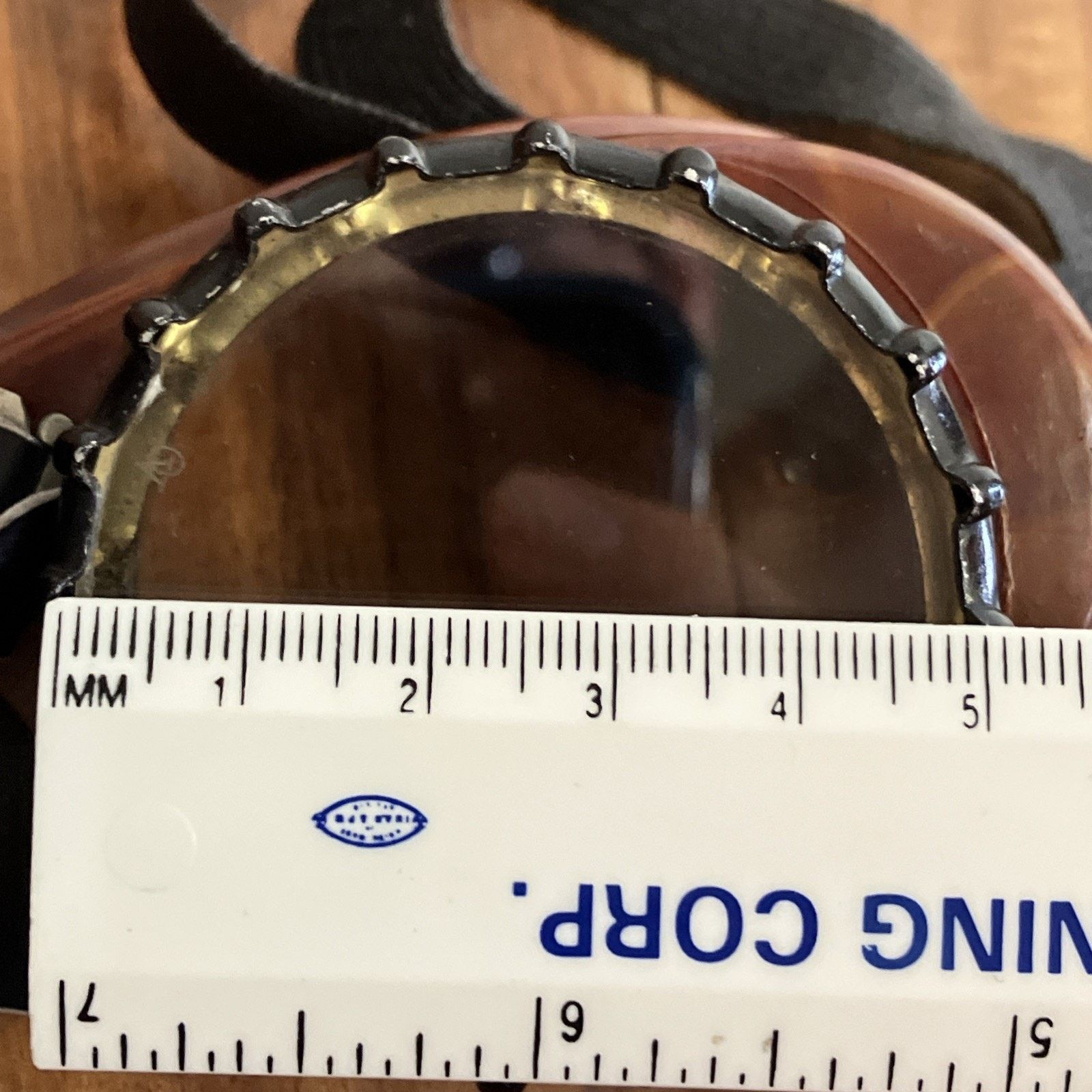 American Optical Vintage 1950s Steam Punk Motorcycle Aviator Goggles Bakelite Size ONE SIZE - 23 Thumbnail