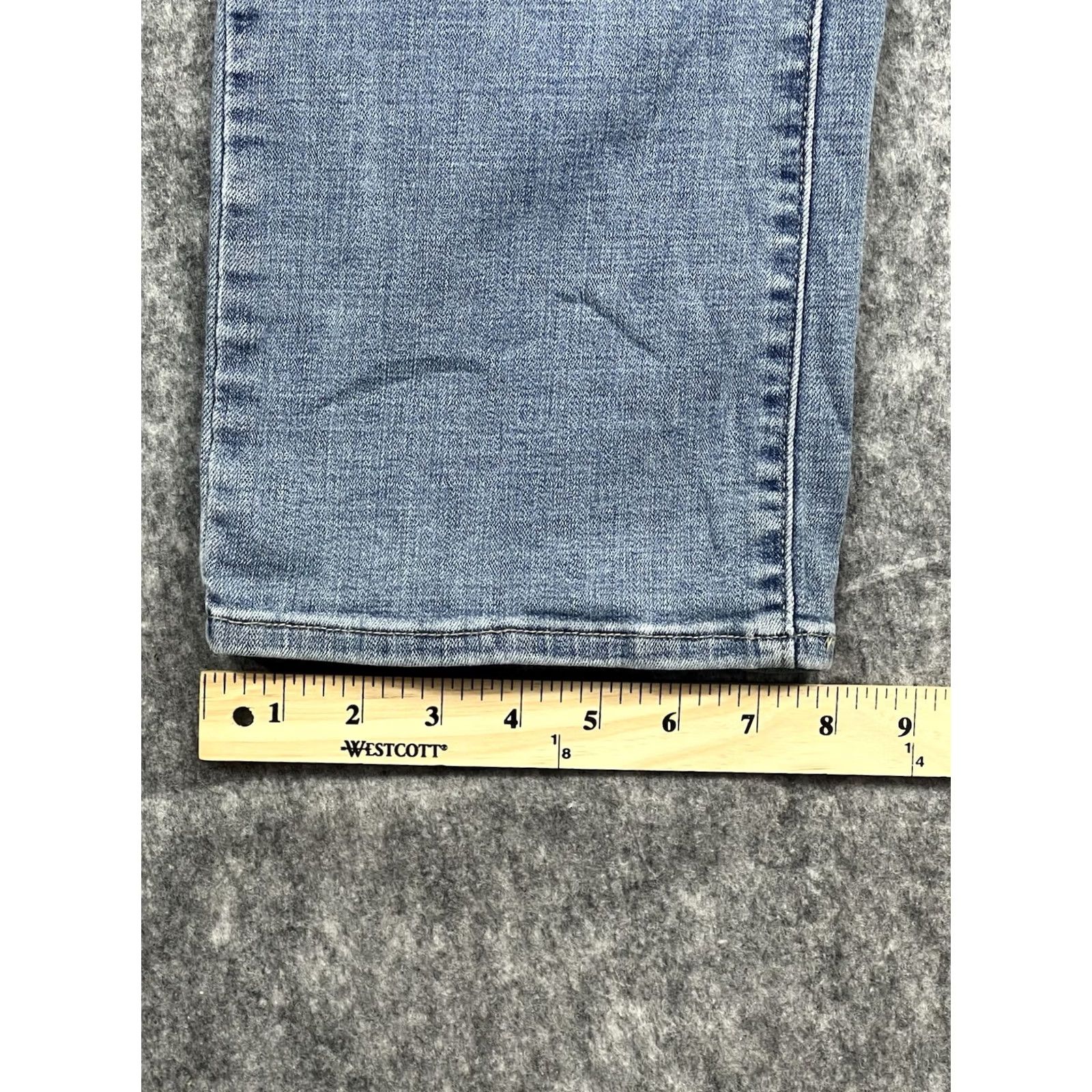 Levi's Levi's 505 Straight Fit Women's Jeans Blue Stretch Medium Wash Denim Size 14 Size 36" / US 14 / IT 50 - 4 Thumbnail