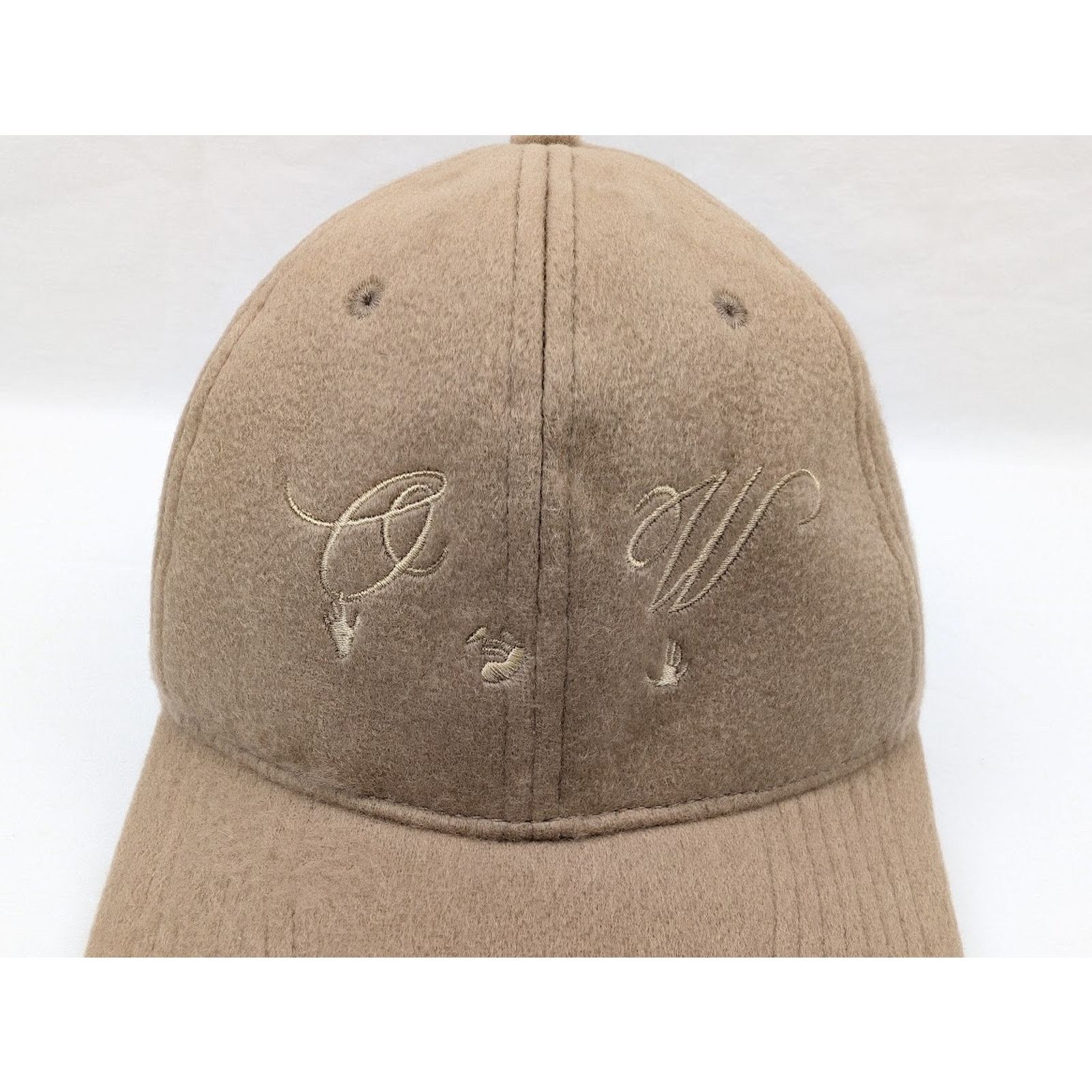 Off-White o1rshd1 Q:4 / Size: OS / Cashmere Nylon Baseball Cap / Hat Size ONE SIZE - 4 Thumbnail