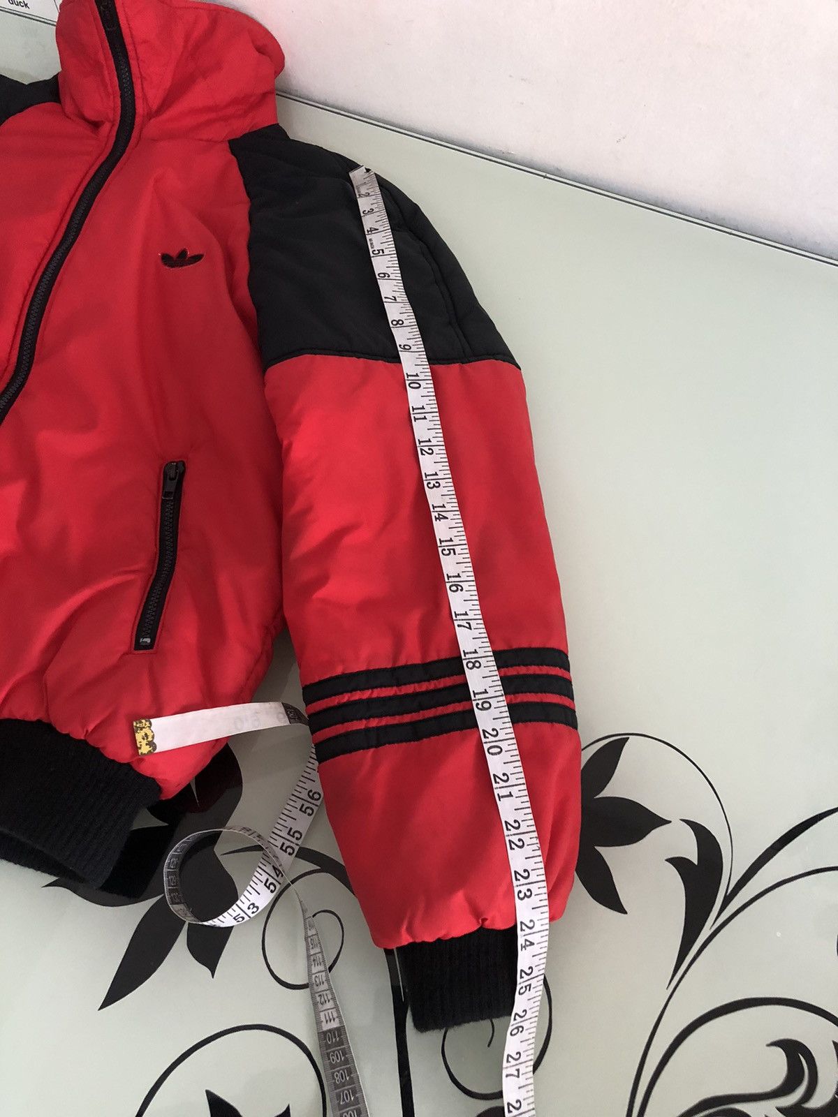 Adidas Rare❗️Vintage 90s Adidas Small Logo Puffer Bomber Jacket Size US M / EU 48-50 / 2 - 22 Thumbnail