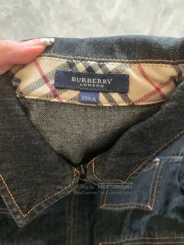 Burberry Burberry Black Cotton Women's Jacket. Size XS / US 0-2 / IT 36-38 - 3 Thumbnail