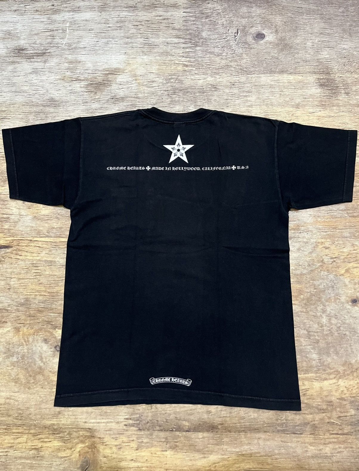 Chrome Hearts Chrome Hearts Vintage Star Hollywood Pocket Tee Size US L / EU 52-54 / 3 - 3 Thumbnail