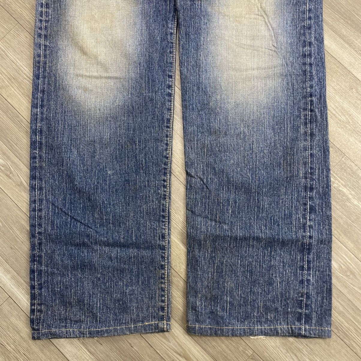 Edwin 1990s Vintage Edwin 505Z Selvedge Japan Faded Jeans 32x34 Size US 32 / EU 48 - 7 Thumbnail