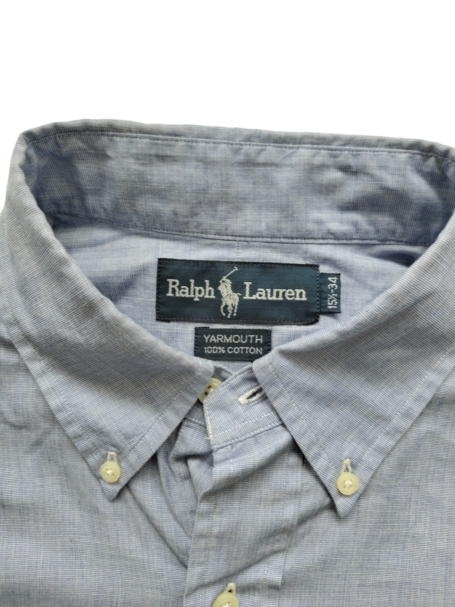 Ralph Lauren Ralph Lauren Blue Classic Long Sleeves Shirt Size US M / EU 48-50 / 2 - 3 Thumbnail