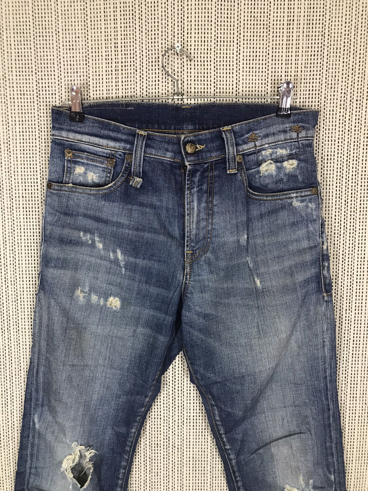 R13 ‼️R13 SKATE DENIM SKINNY DISTRESSED‼️ Size US 30 / EU 46 - 3 Thumbnail