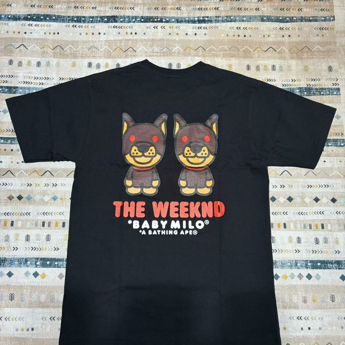 Bape BAPE & THE WEEKEND LIMITED TEE Size US M / EU 48-50 / 2 - 2 Thumbnail