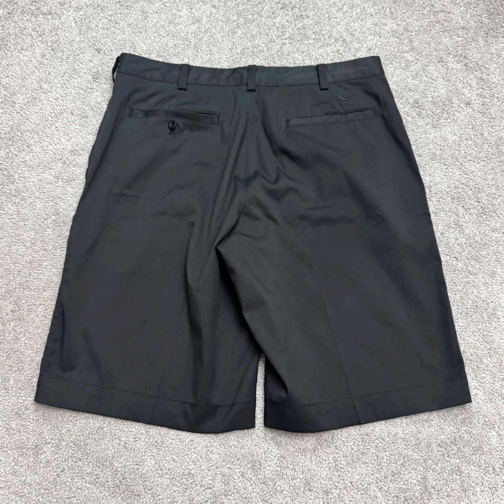 Nike Nike Dri-Fit Golf Chino Shorts Men 32 Black Flat Front Stretch Activewear Preppy Size US 32 / EU 48 - 2 Thumbnail