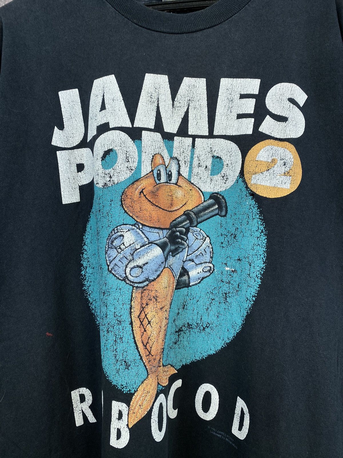 Vintage Vintage James Pond 2 Robocod shirt 1993 Loony Tunes Size US XL / EU 56 / 4 - 3 Thumbnail