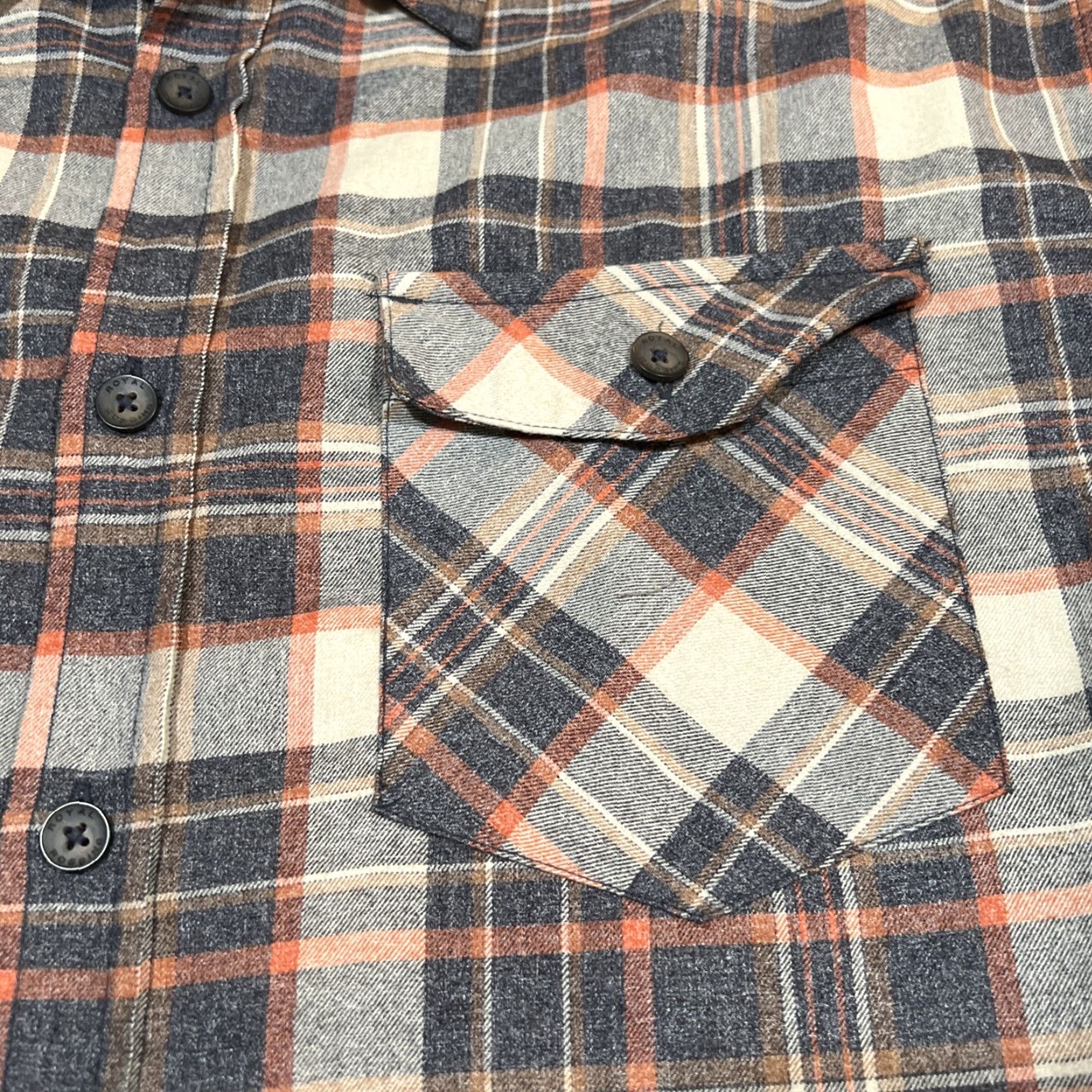 Royal Robbins VINTAGE Royal Robbins Men’s Button-Up Shirt 2XL Flannel Plaid Casual Long Sleeve Cotton Blend Outdoors Size US XXL / EU 58 / 5 - 4 Thumbnail