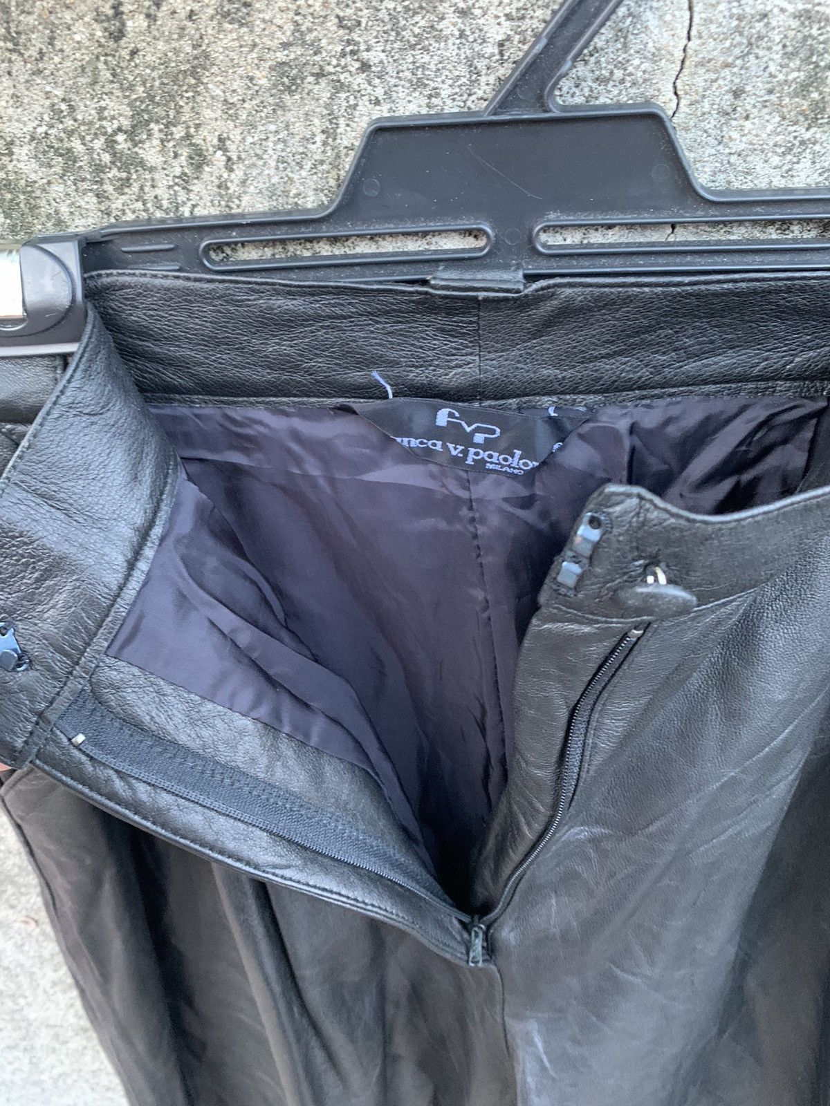 Designer Leather Pants Size US 30 / EU 46 - 5 Thumbnail