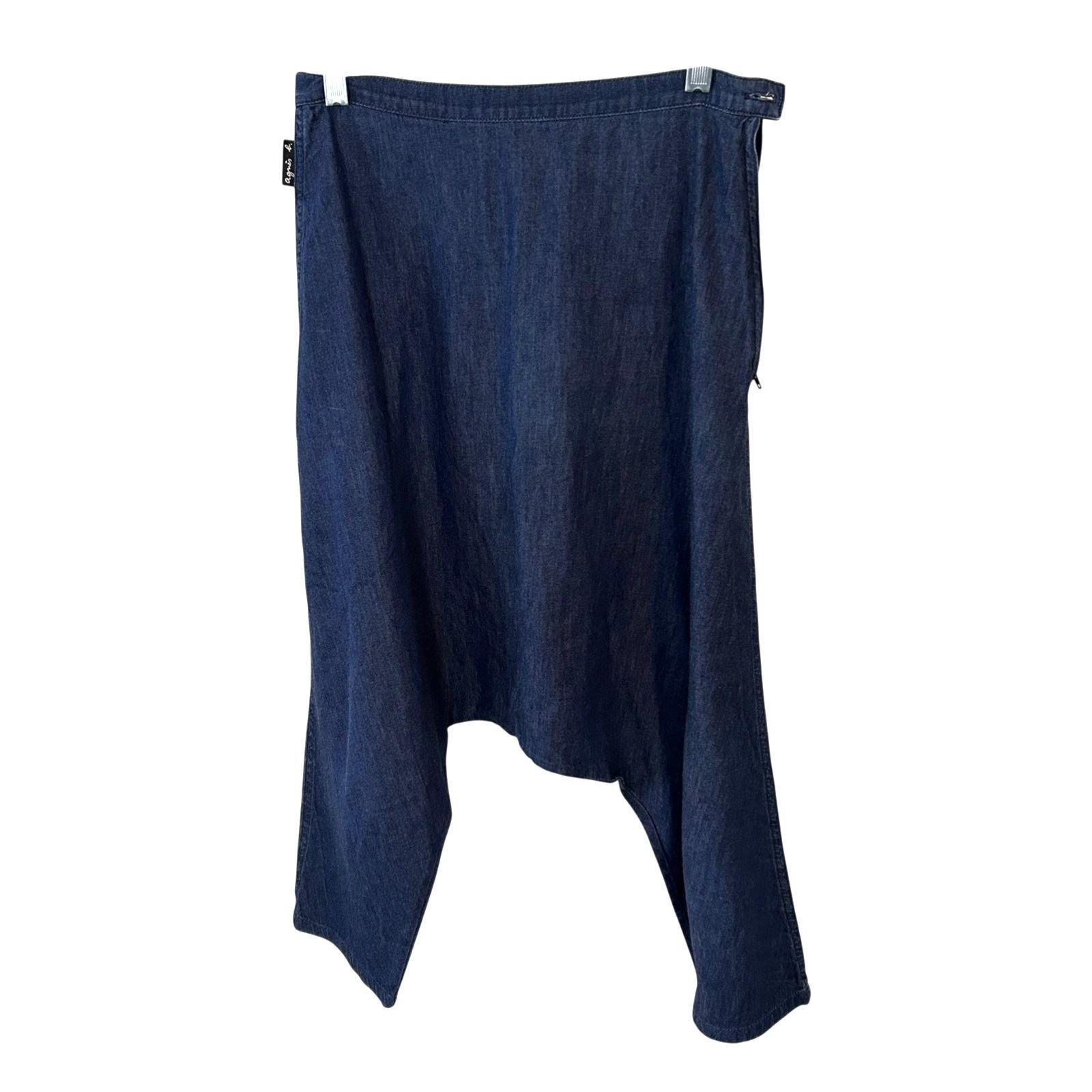 agnes b. Agnes B. Paris Denim Drop Crotch Jorts Size 38 Size 27" / US 4 / IT 40 - 2 Thumbnail