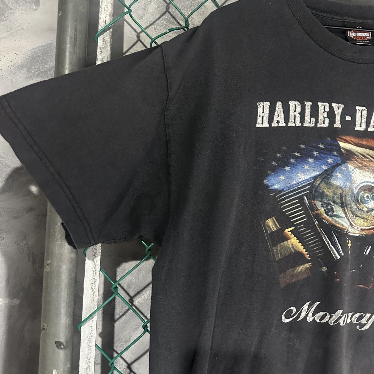 Harley Davidson Vintage Harley Davidson T Shirt Mens XL Black Arizona Size US XL / EU 56 / 4 - 4 Thumbnail