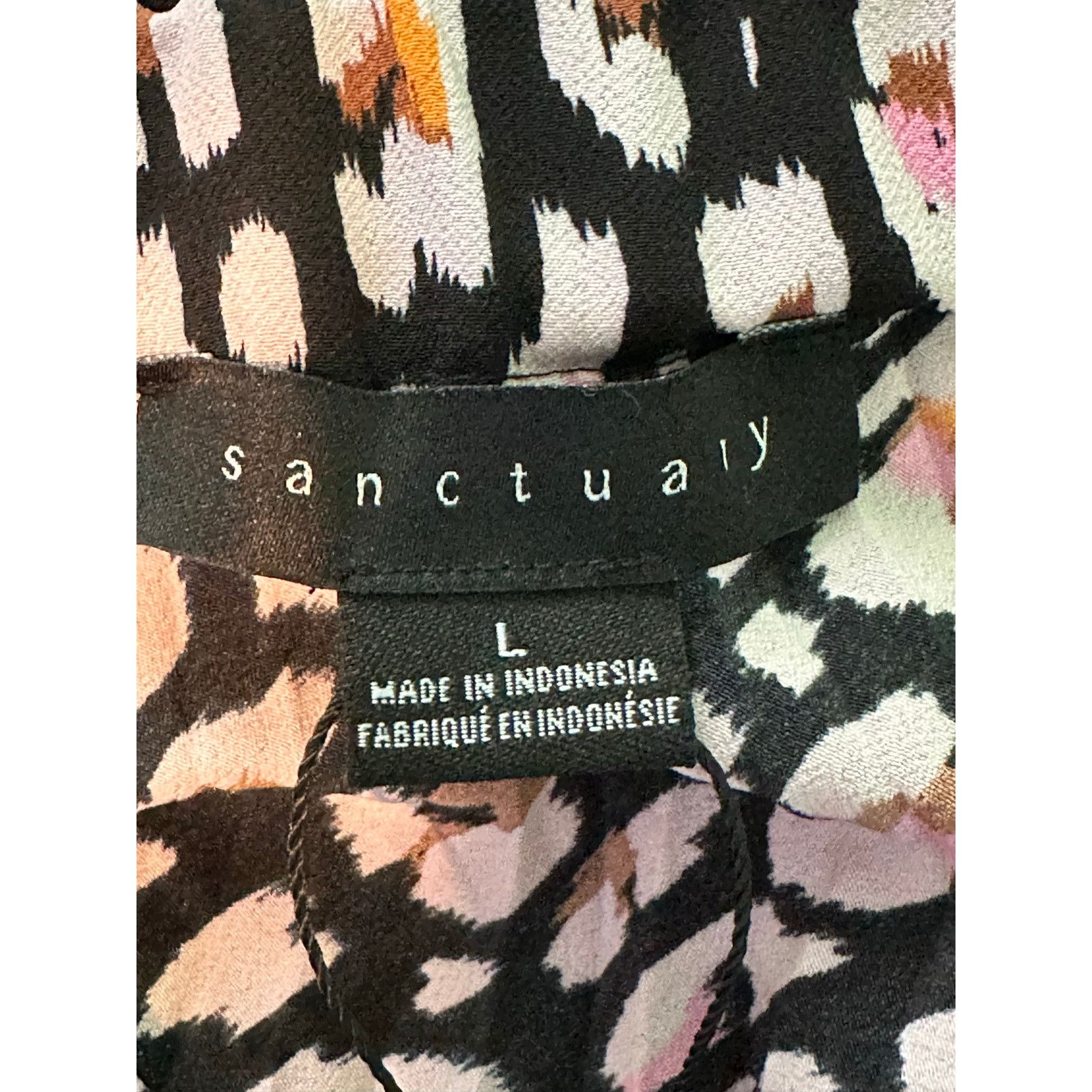 Sanctuary Sanctuary black cream floral pleated midi skirt size large Size 30" / US 8 / IT 44 - 3 Thumbnail
